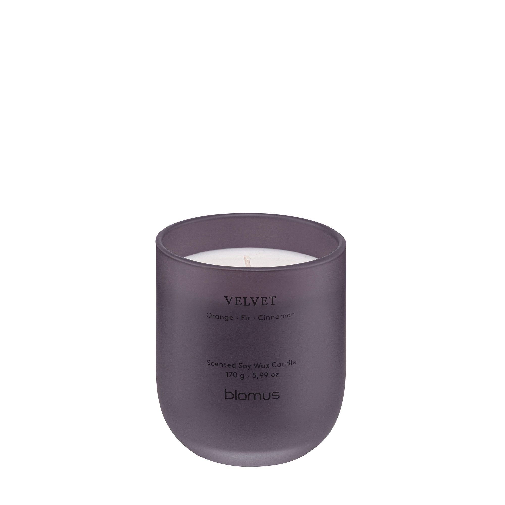 blomus Duftkerze -TUOKSU- Raumduft Kerze, Deko Kerze: Modernes Design aus Glas (1-tlg), Frische Düfte, Natürlicher Sojawachs, Ruhig & entspannend