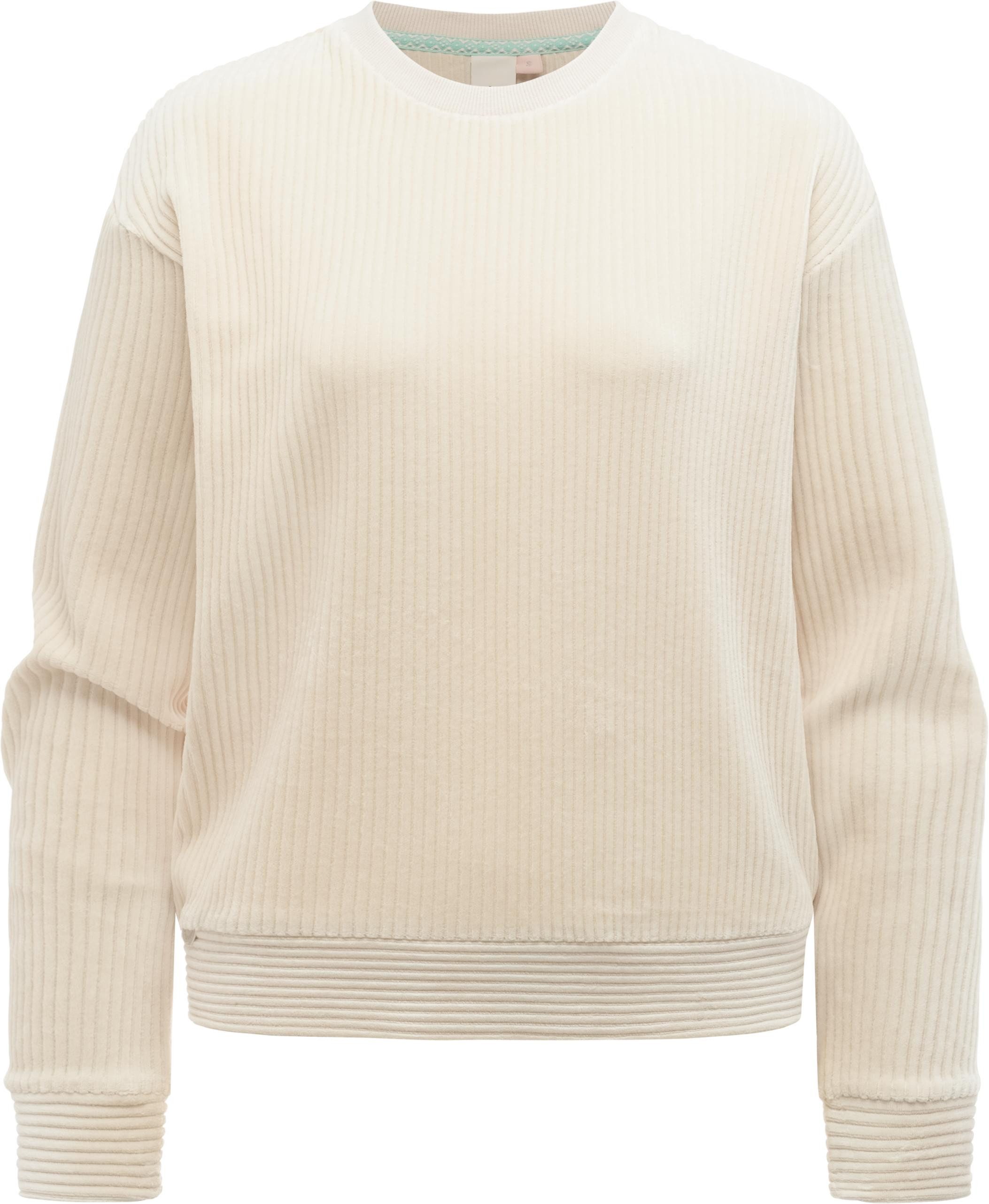 Ragwear Sweatshirt Dellani Cordy Langarm Oberteil in Kord-Optik