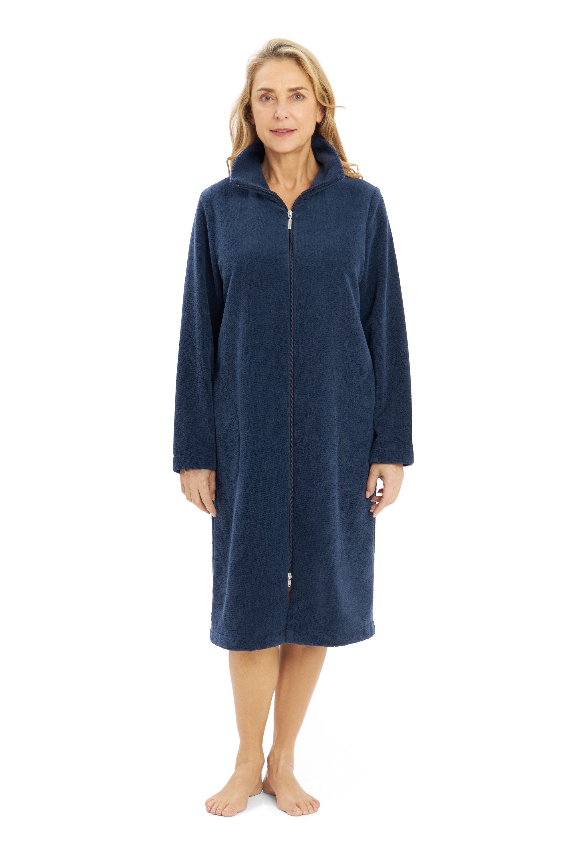 Rösch Morgenmantel 1253502, 40% Baumwolle/40% Viskose günstig online kaufen