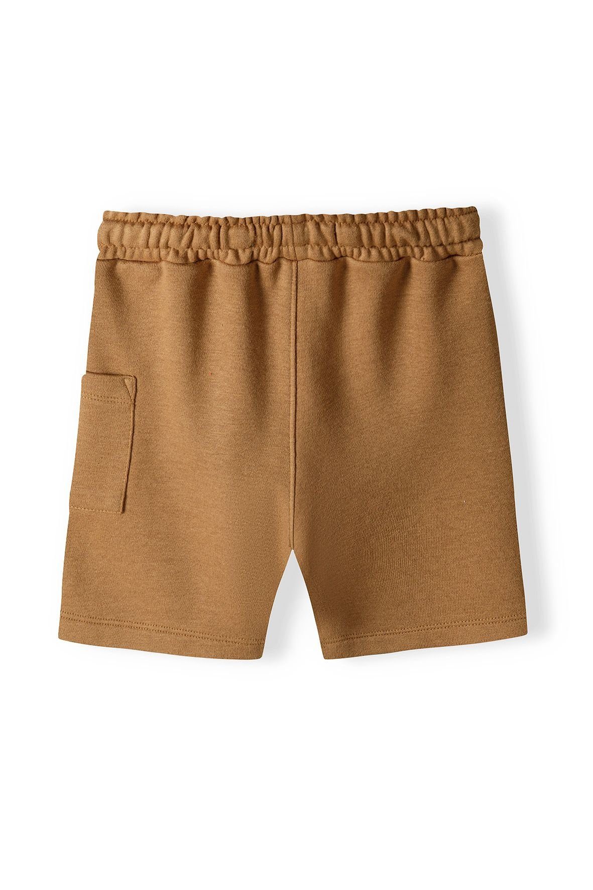 MINOTI T-Shirt Gelbbraun & Sweatbermudas und T-Shirt Set (12m-8y) Shorts