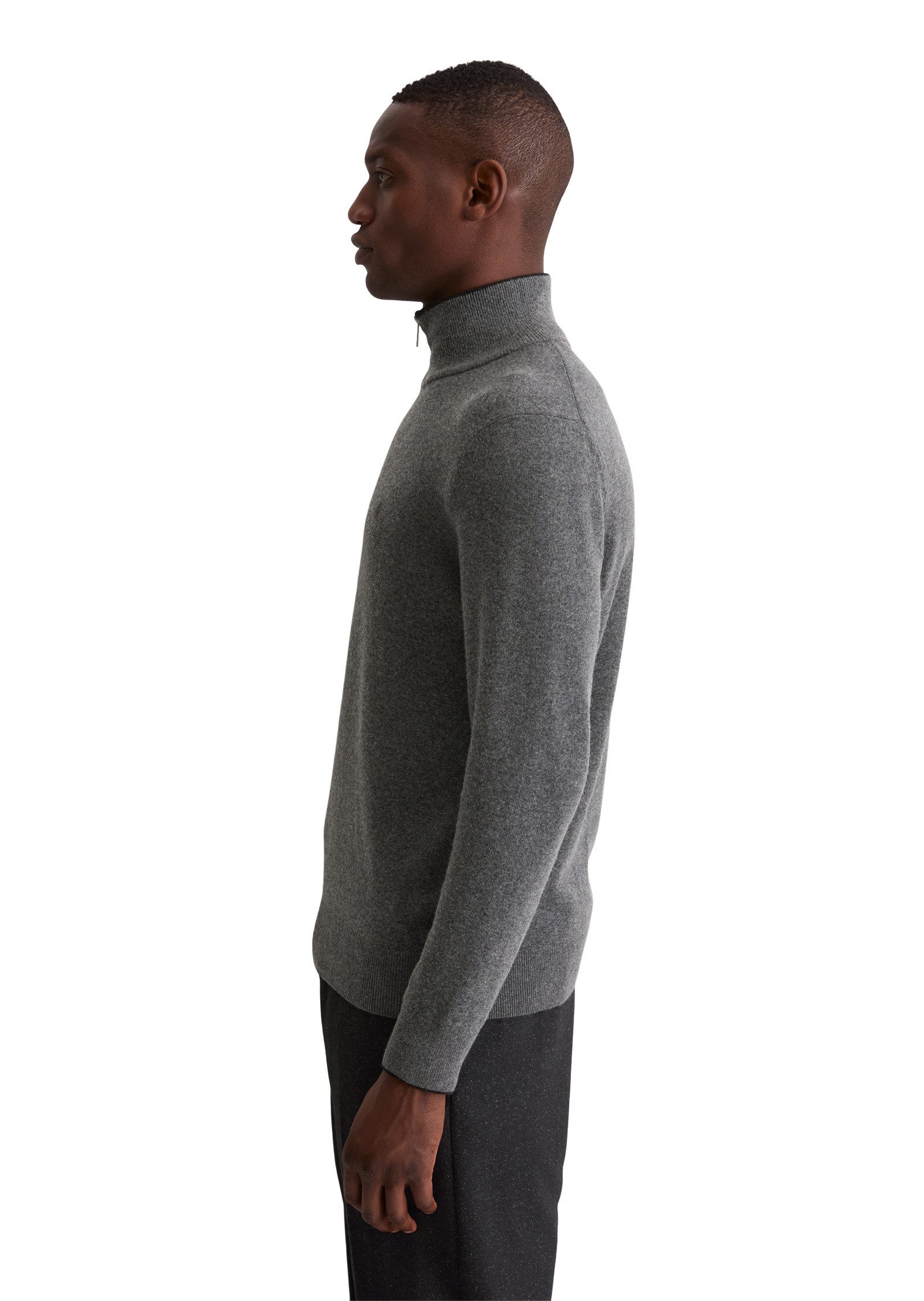 Marc O'Polo Troyer aus Bio-Baumwoll-Schurwoll-Mix günstig online kaufen