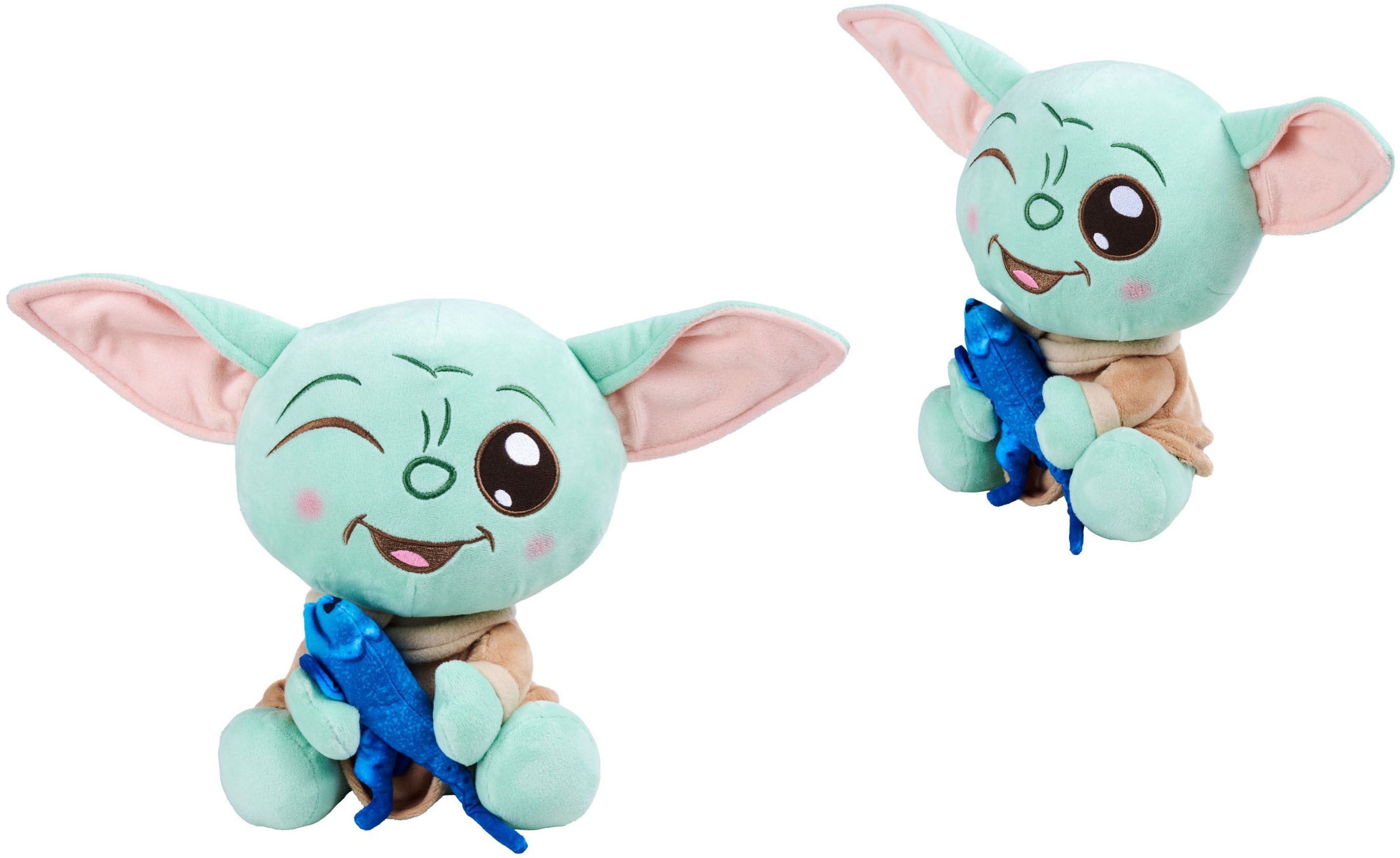 SIMBA Plüschfigur Star Wars Grogu mit Eidechse, 25 cm