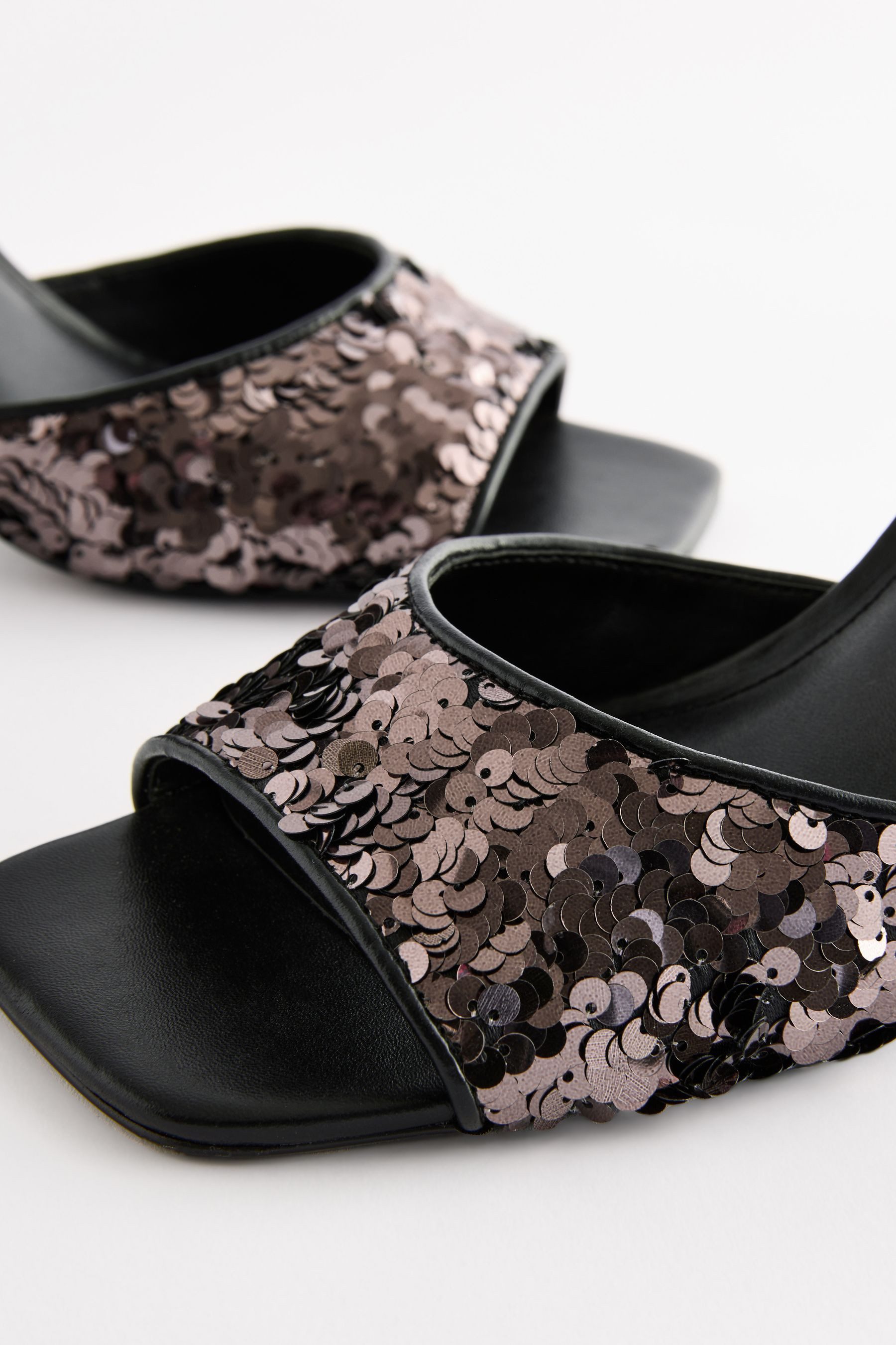 Next Forever Comfort® offene Sandaletten, Pailletten Sandalette (1-tlg)