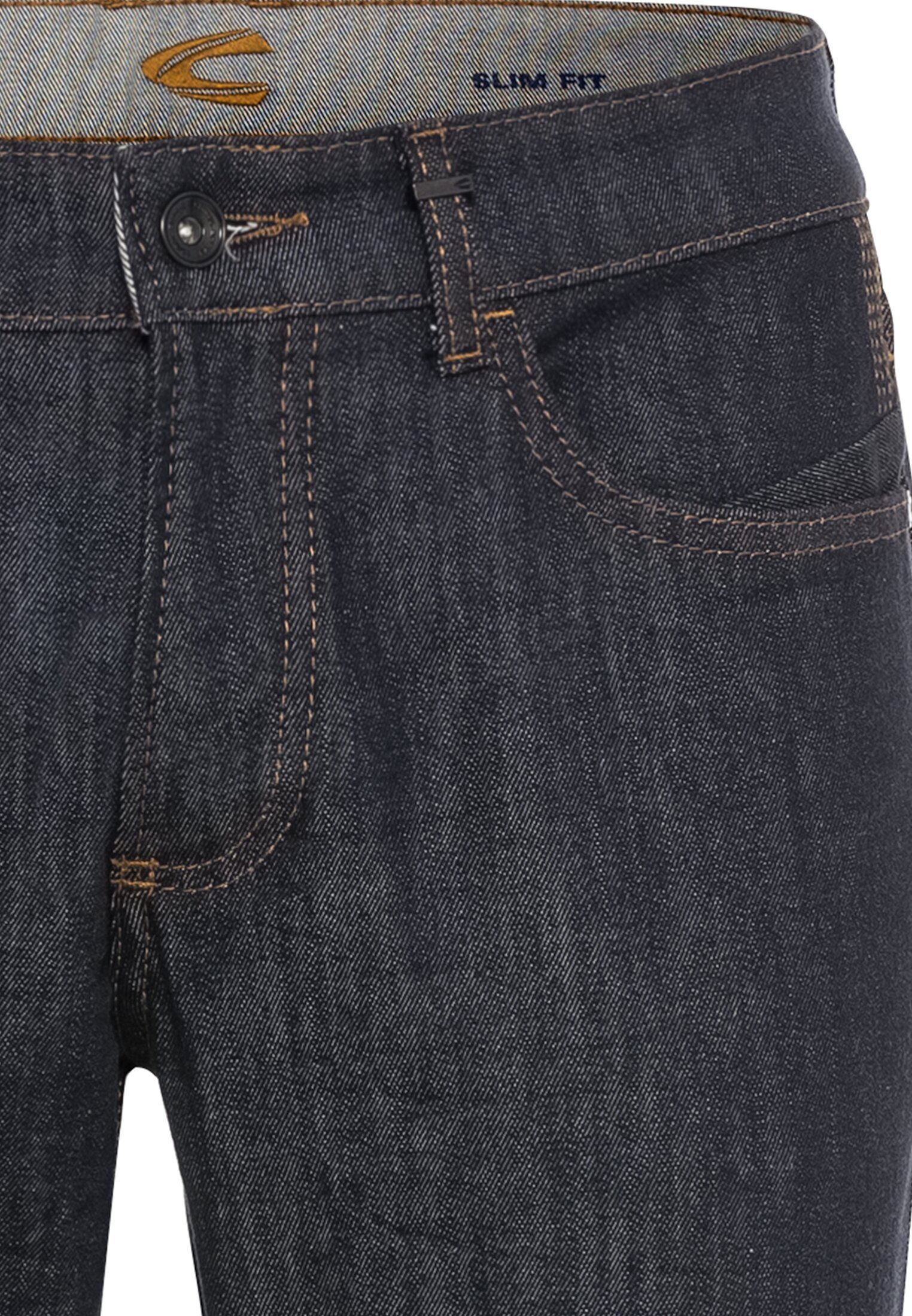 active Denim camel 5-Pocket-Jeans Fit Raw Slim