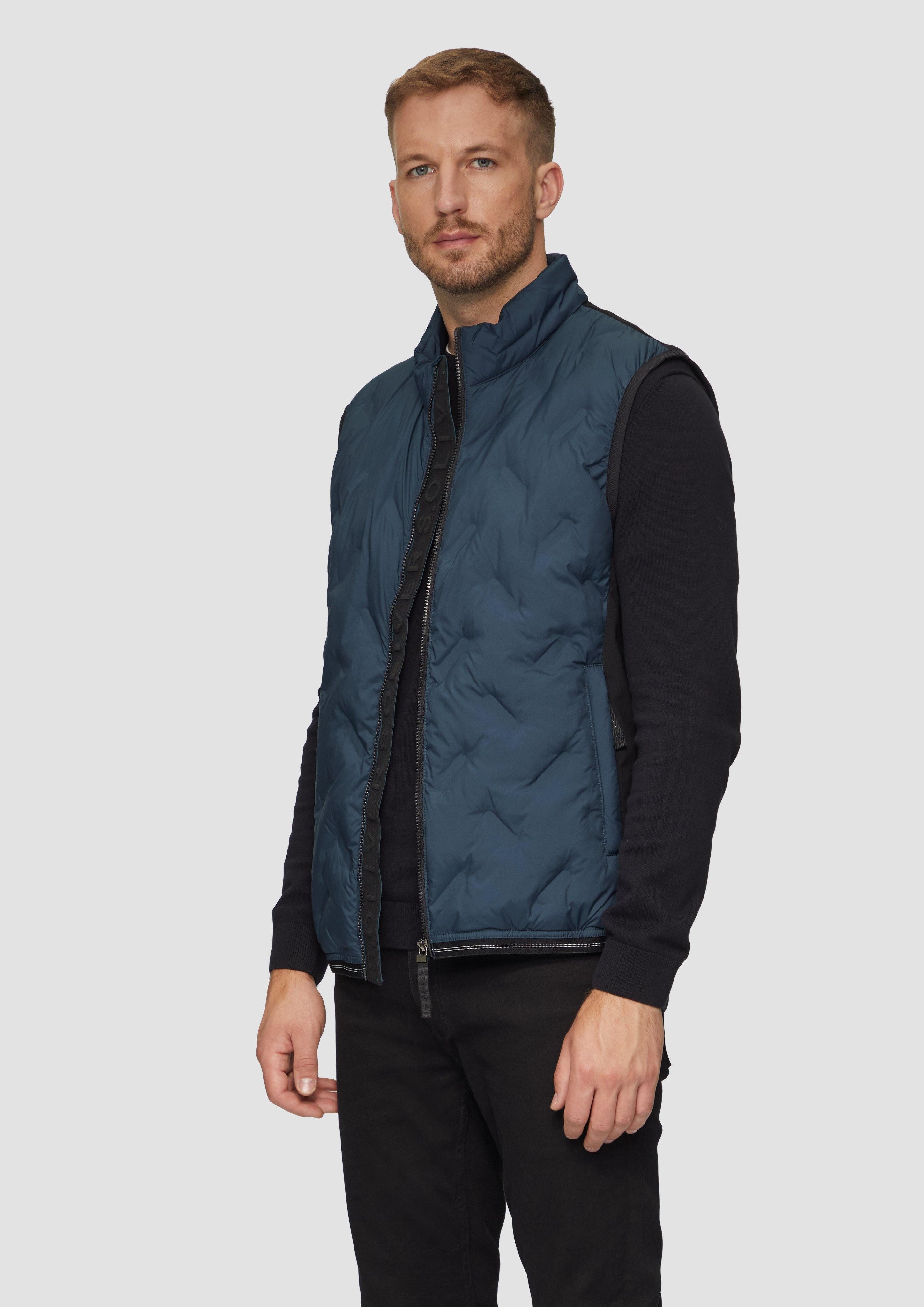 Funktionsweste Outdoor-Weste im Fabricmix