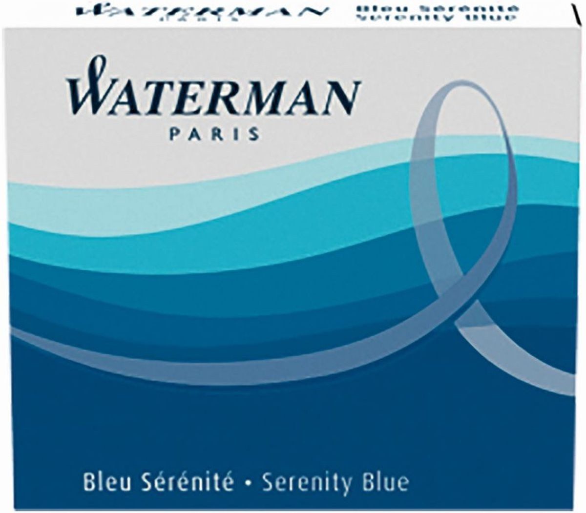 Waterman Füllhalter Tintenpatronen International floridablau VE=6 Stück