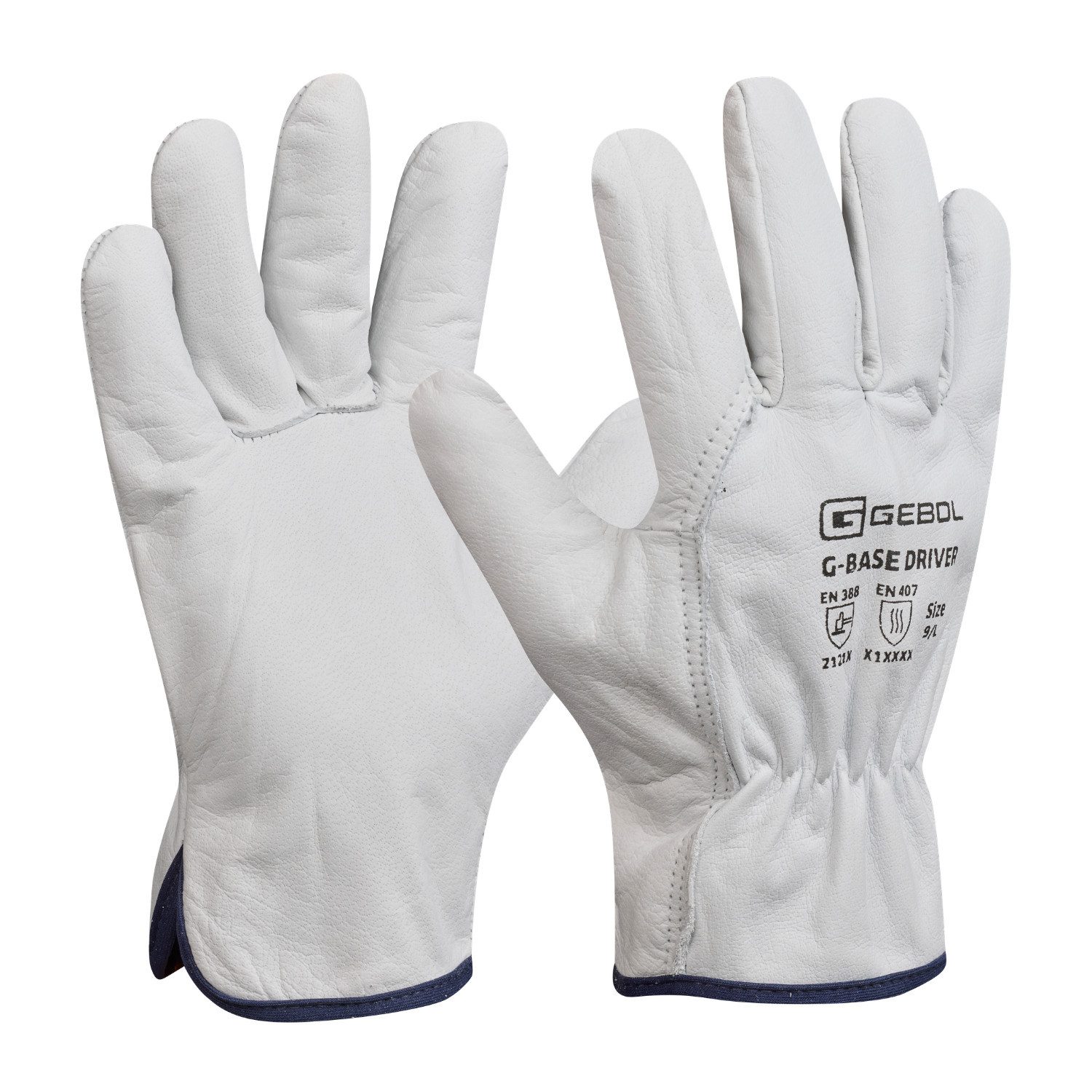 Gebol Arbeitshandschuhe G-BASE DRIVER aus robustem Büffelleder