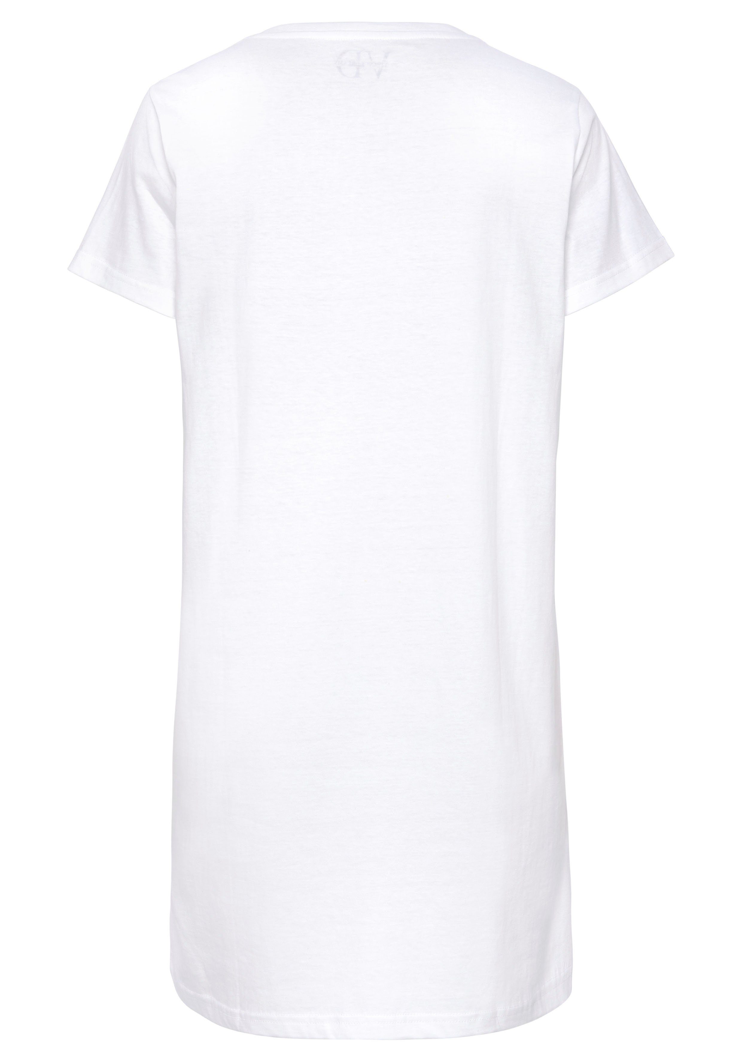 Vivance Dreams Sleepshirt (1-teilig) mit Foliendruck