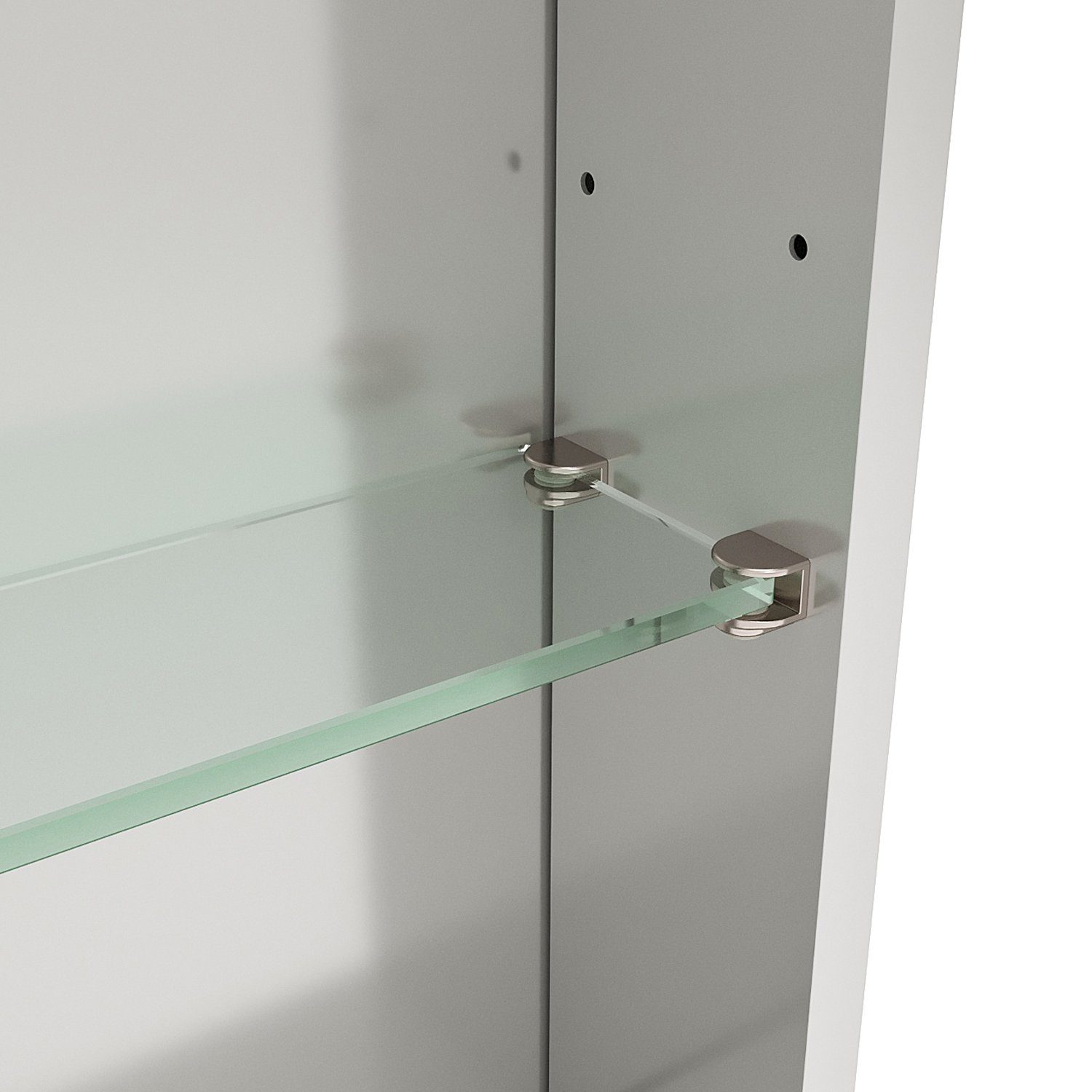 AQUABATOS Spiegelschrank Spiegelschrank mit Beleuchtung 50x70cm Badezimmerschrank LED Spiegel (dimmbar,IR-Sensor,Memory-Funktion,Anti-Beschlag,Spiegelheizung)