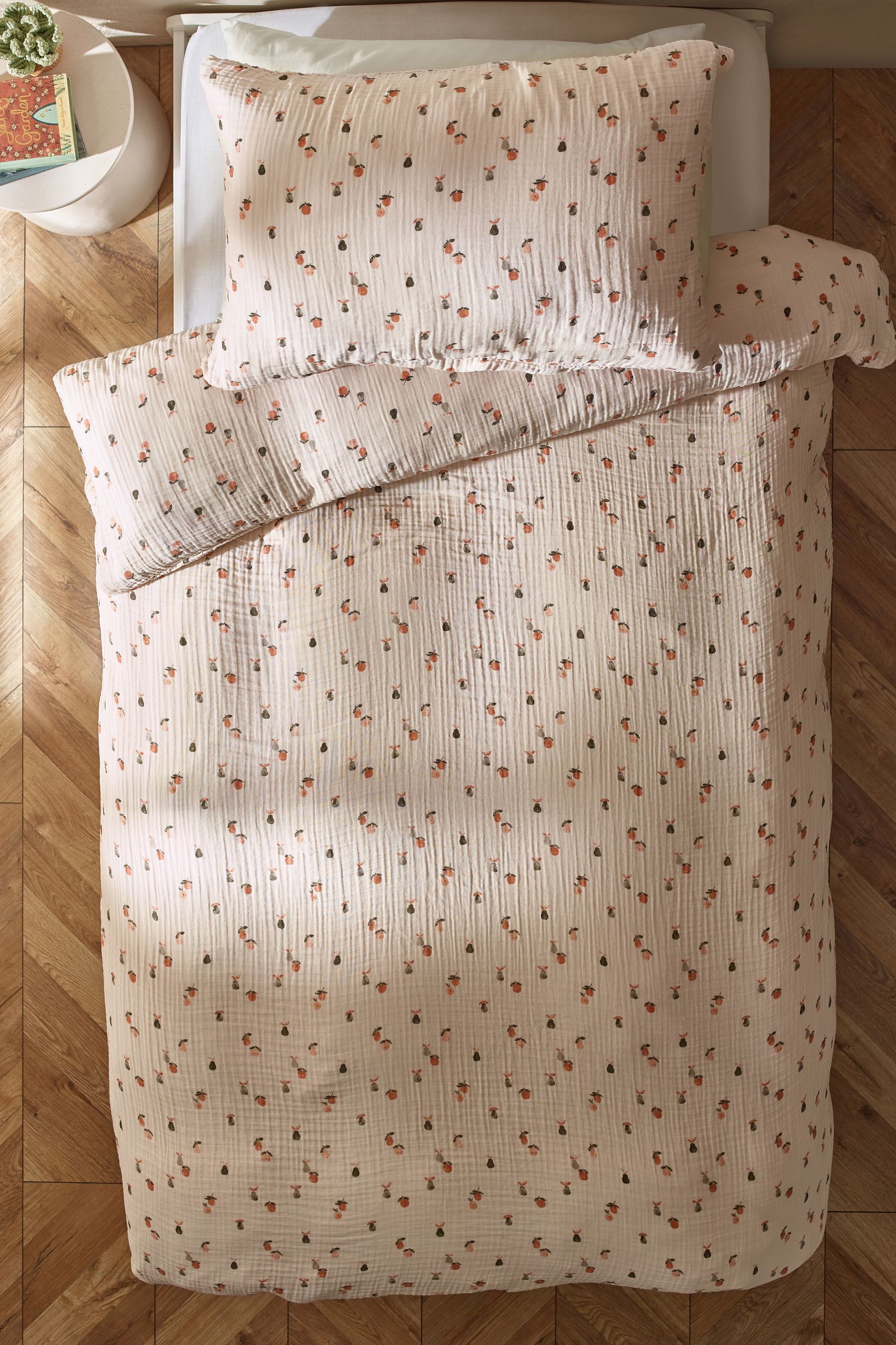 Next Bett-Set Bettwäsche Musseline Knitteroptik 100 % günstig online kaufen