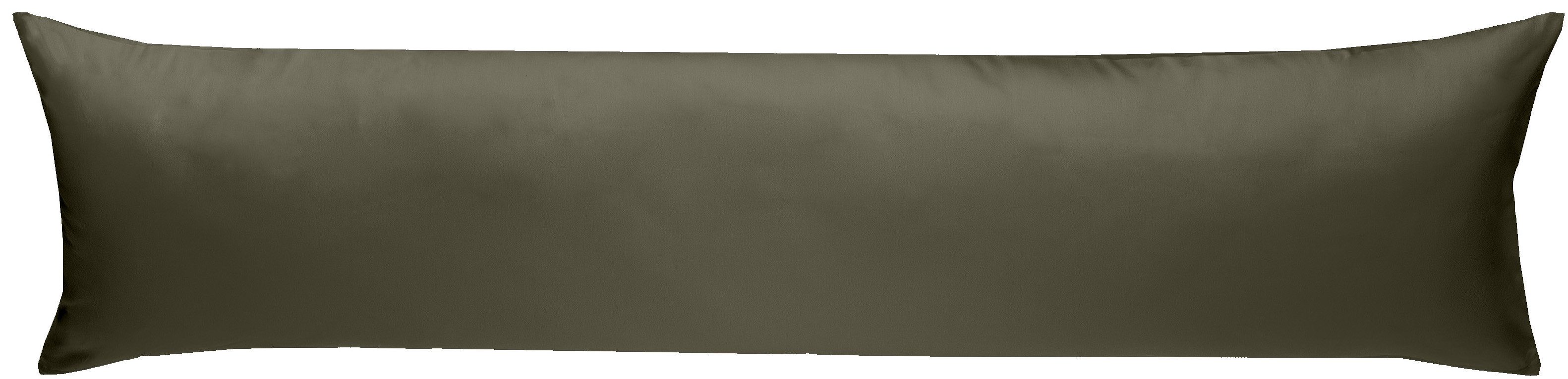 BETTWAESCHE-MIT-STIL Seitenschläferkissenbezug Mako Satin Seitenschläferkissen Bezug 40x145 cm & 40x200 cm einfarbig, (1 Stück)