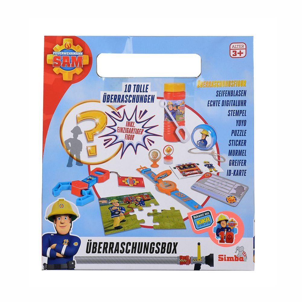 Feuerwehrmann Sam Papierdekoration Sam Surprise Box Set 10-teilig Feuerwehrmann Sam Kinder Geburtstag