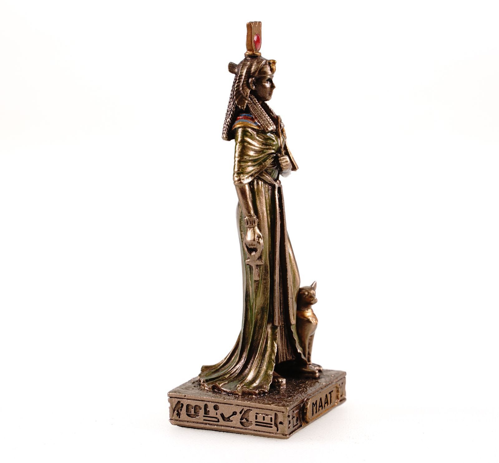 Vogler Dekofigur Miniatur Dekofigur Ägyptische Göttin Maat by Veronese 9cm Statue