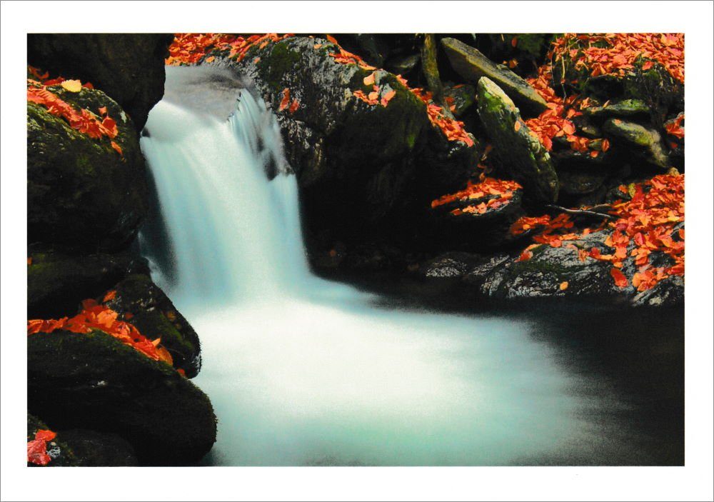Postkarte nbuch "Wasser Stein" 24 Motiven mit und