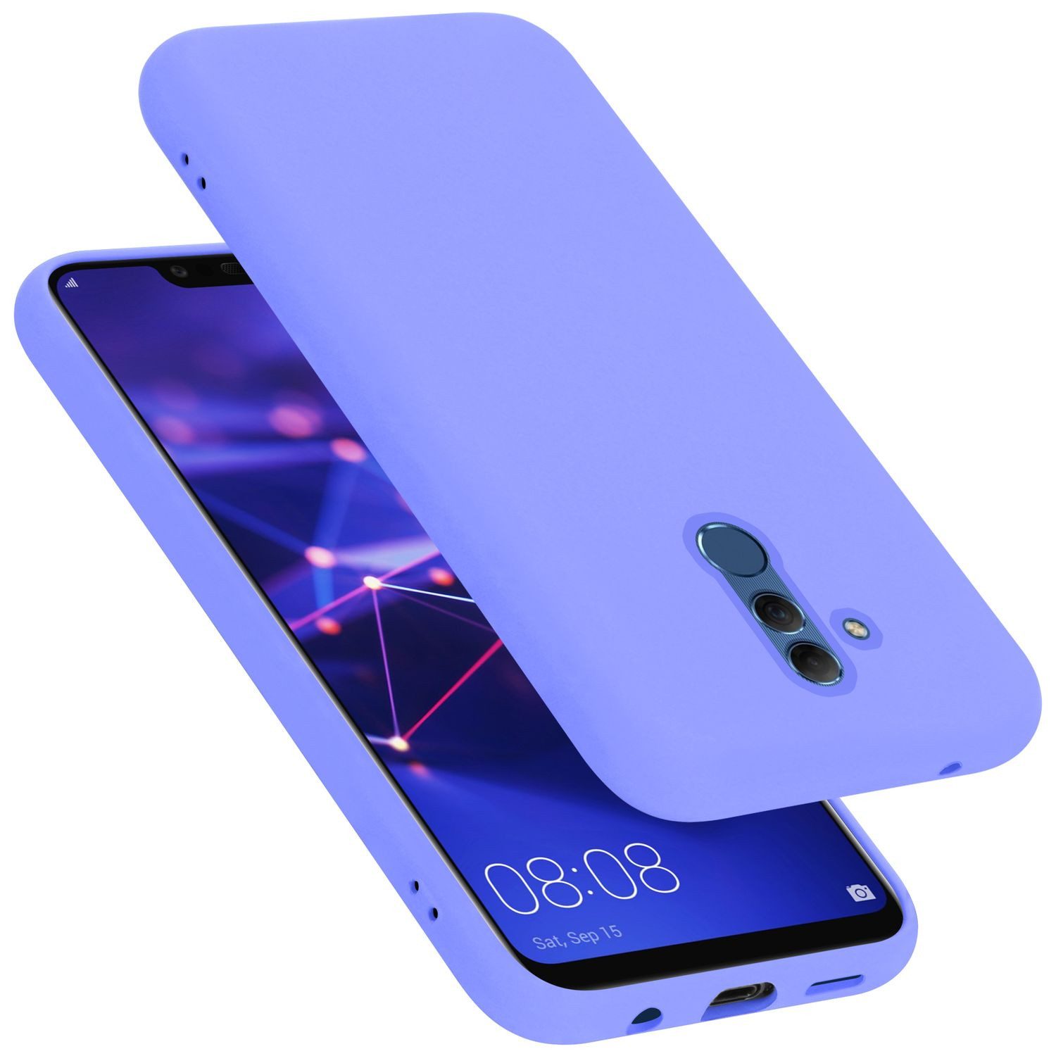 Cadorabo Handyhülle für Huawei MATE 20 LITE Hülle Huawei MATE 20 LITE, Flexible Hülle TPU Silikon Schutzhülle Back Cover Case