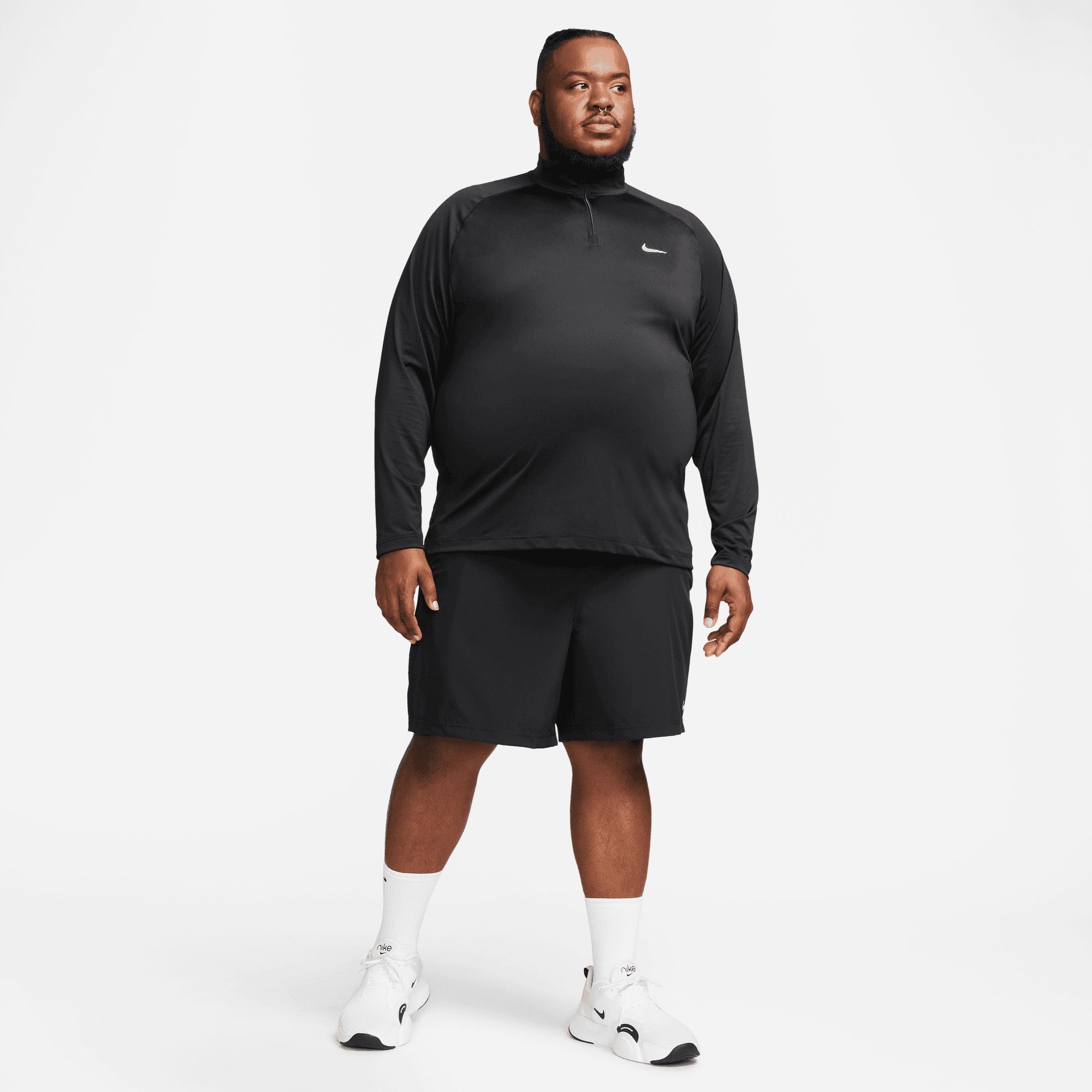 Nike Trainingsshirt DRI-FIT TOP 1/-ZIP MEN'S READY FITNESS