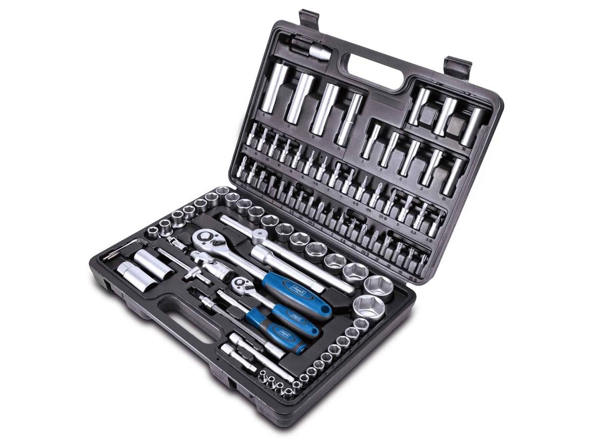 Scheppach Werkzeugset TB94, (Set, 95-tlg), inkl Kunststoffkoffer