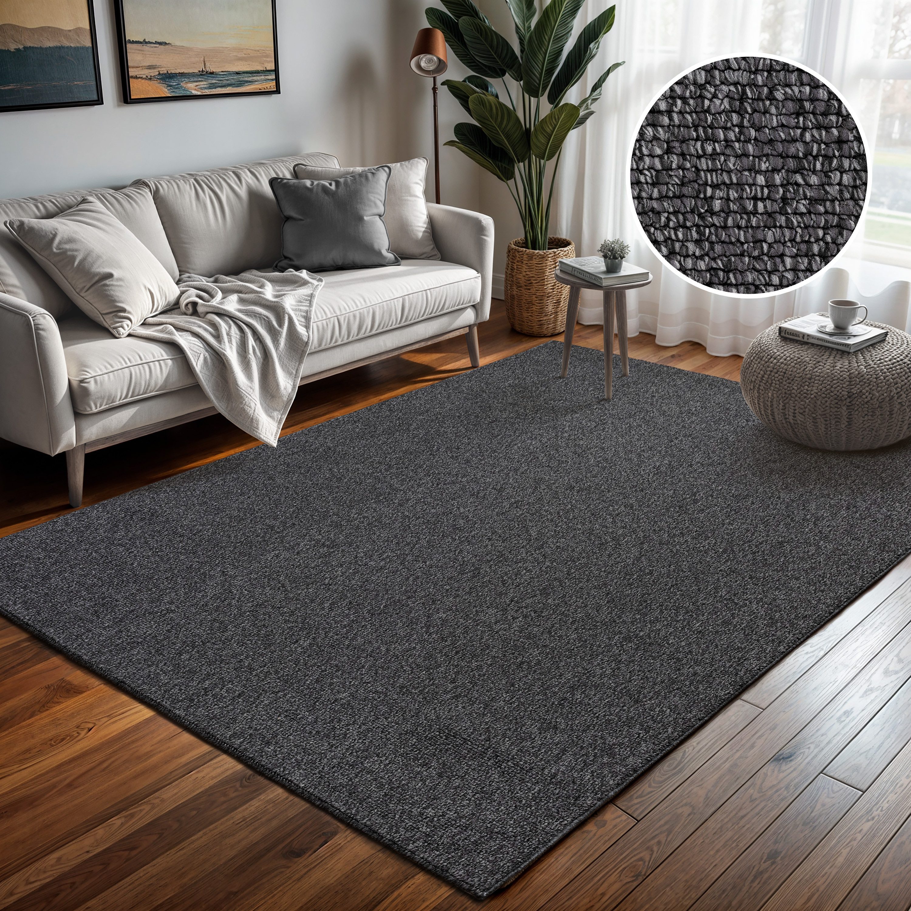 Sanat Teppich »Lora Plus, auch als Läufer«, rechteckig, 5 mm Höhe, Kurzflor günstig online kaufen