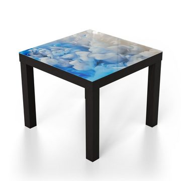 DEQORI Couchtisch 'Zweifarbiger Qualm', Glas Beistelltisch Glastisch modern