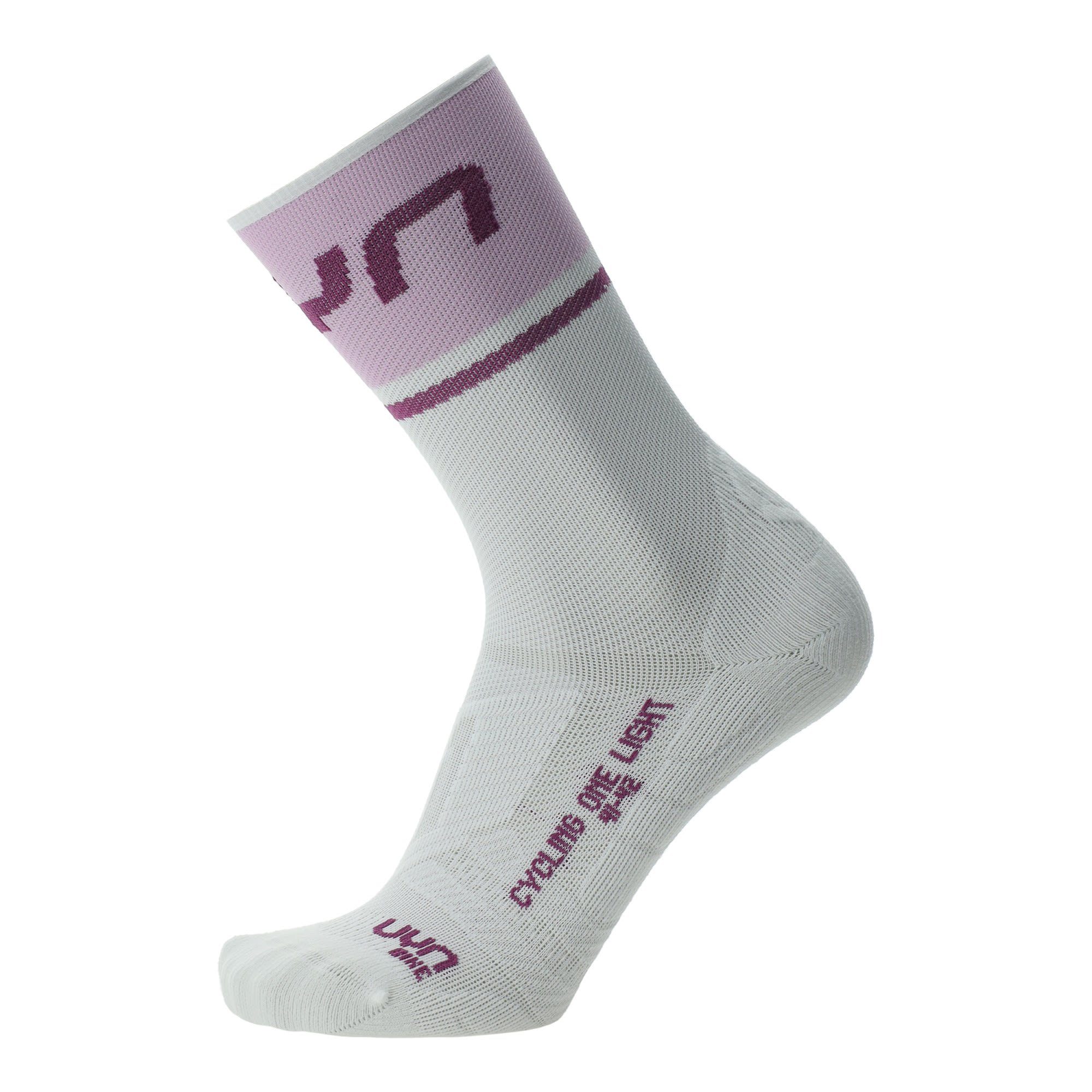 Socks Light W Cycling White Uyn - One Damen Lilac Skisocken UYN