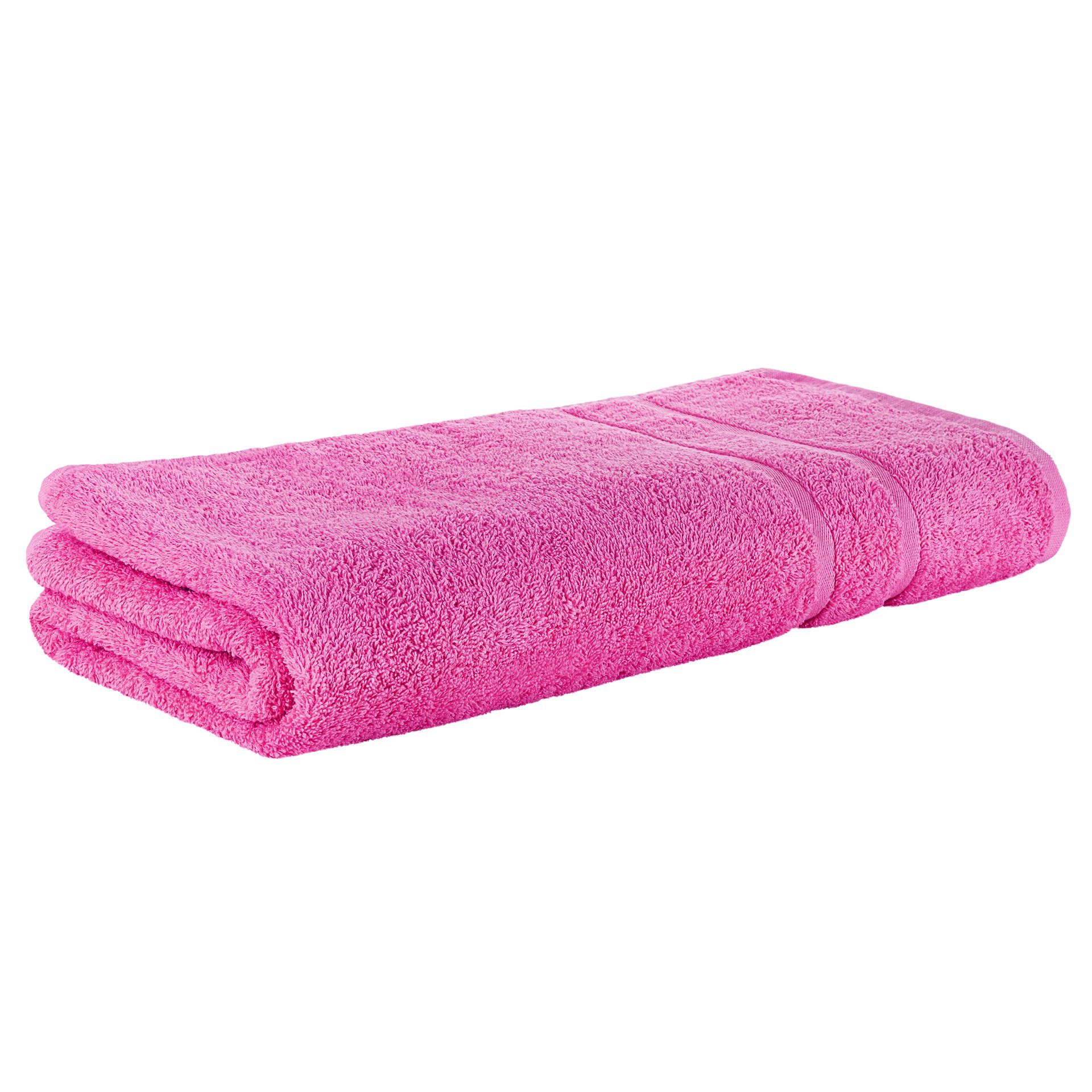 StickandShine Handtuch Handtücher Badetücher Saunatücher Duschtücher  Gästehandtücher in Pink zur Wahl 100% Baumwolle 500 GSM | Badetücher