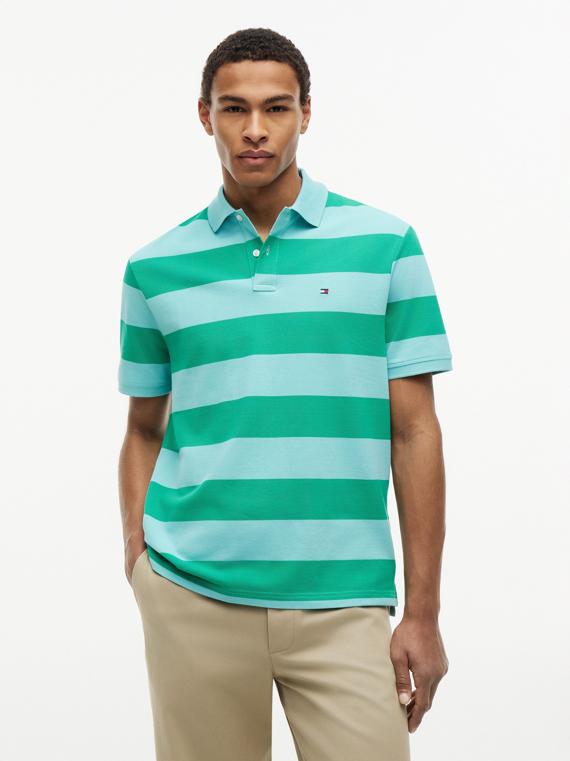 Tommy Hilfiger Poloshirt BLOCK STRIPE