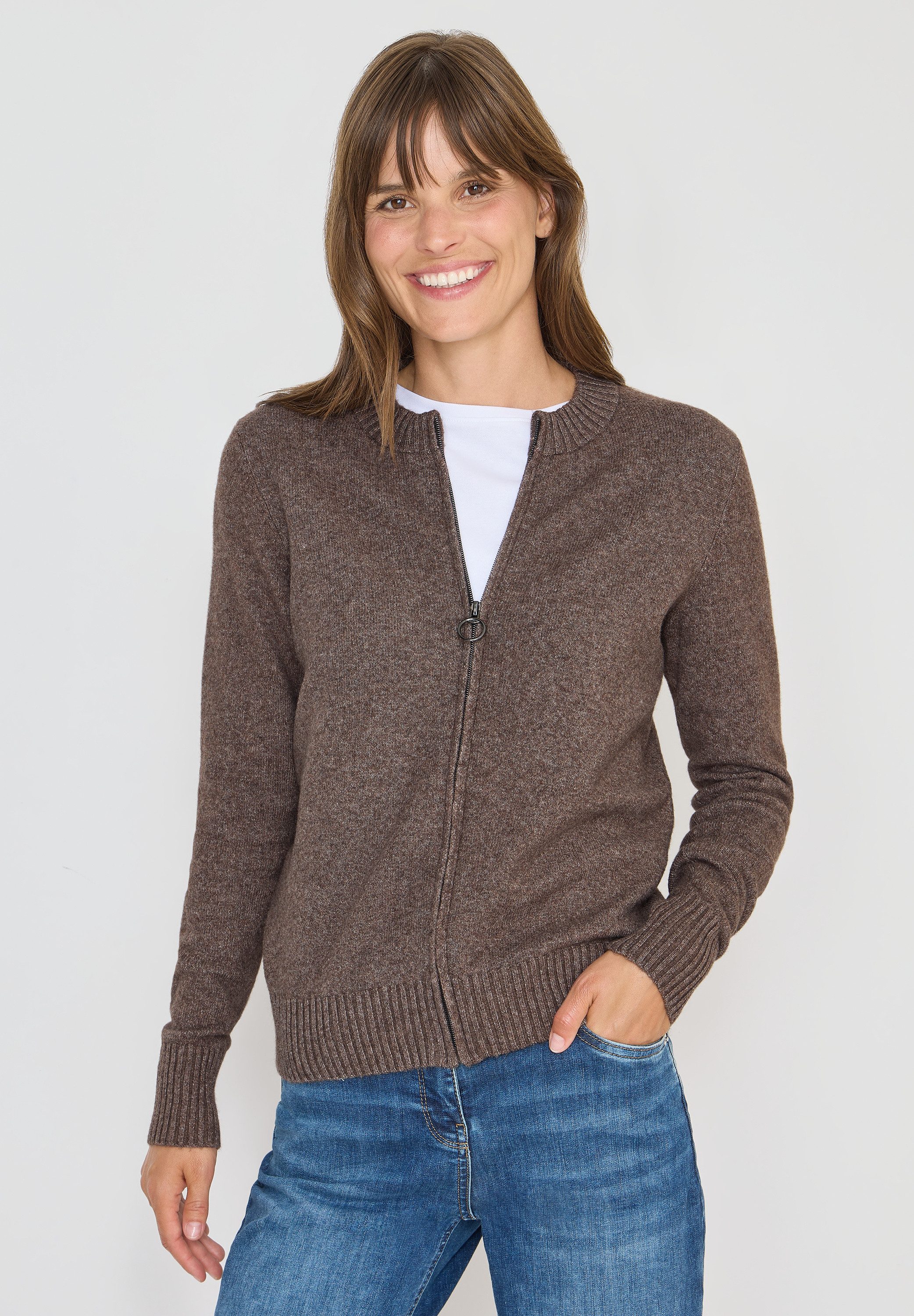 CECIL Cardigan mit Ripp-Details günstig online kaufen