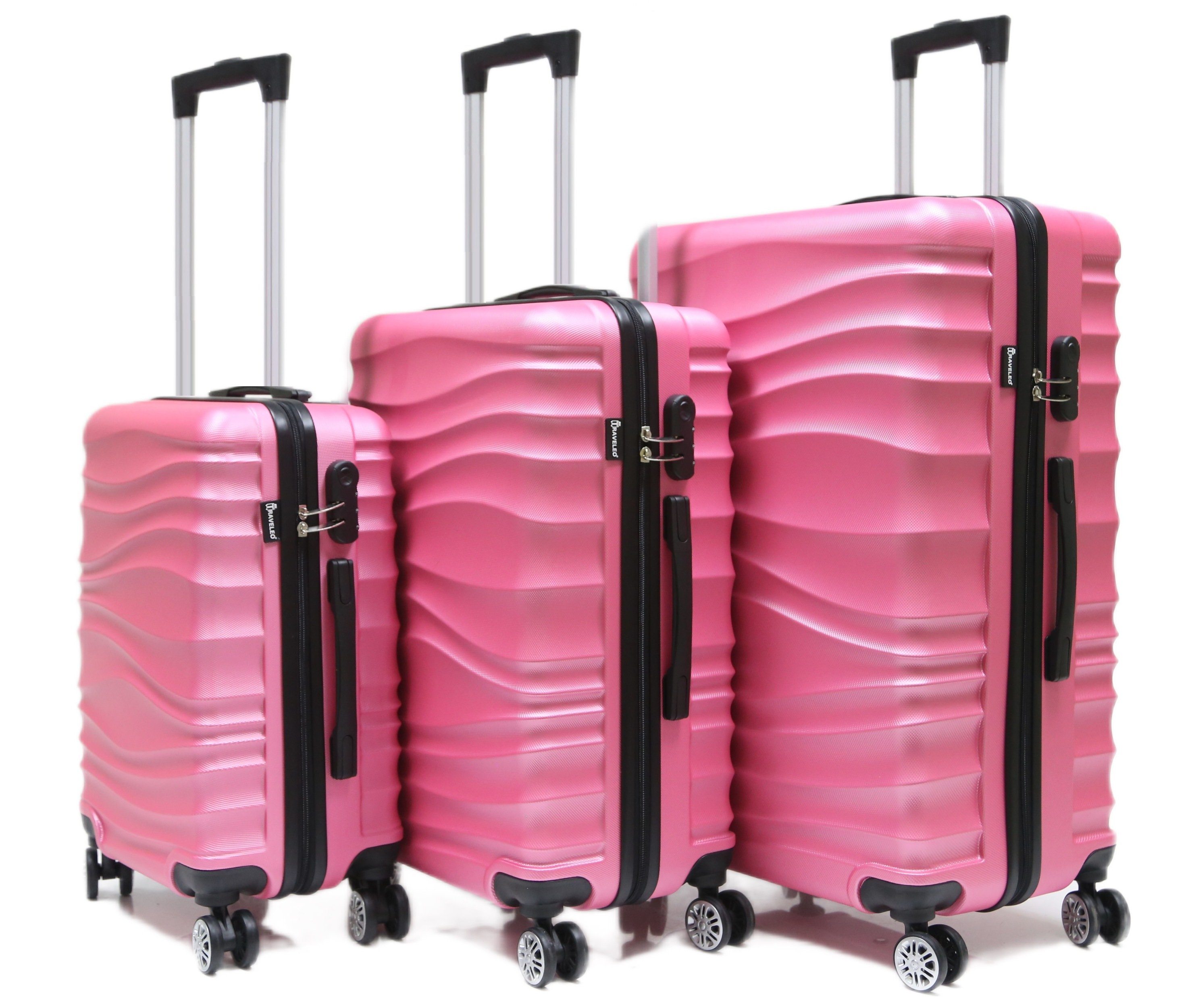 Rungassi Kofferset Rungassi Hartschalenkoffer Trolley Reisekoffer Koffer Se günstig online kaufen