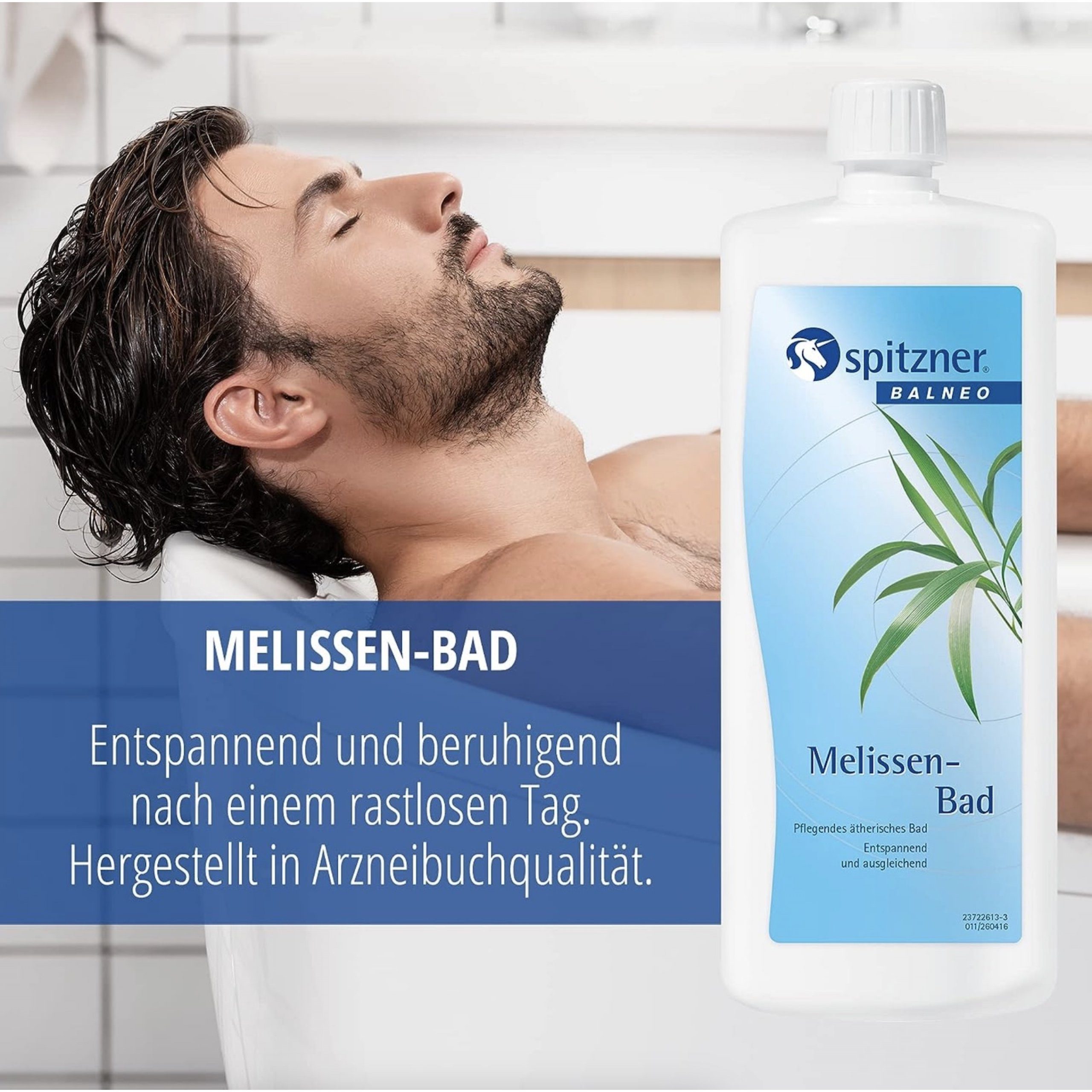 Spitzner Badezusatz Spitzner Melissen Bad 1 Liter Gesundheitsfördernder Badezusatz mit