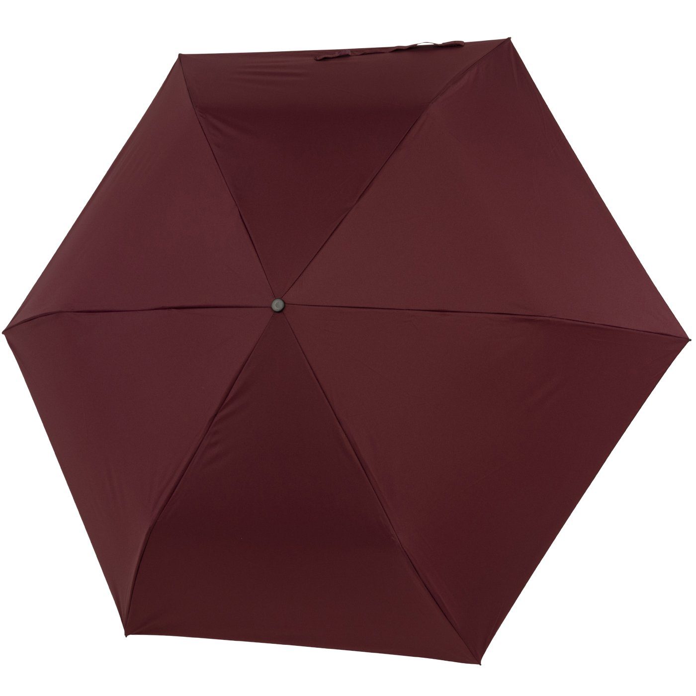 für innen Taschenregenschirm berry-elfenbein Hingucker außen und leicht, sehr - UV-Schutz, ein klein doppler® Damen, elfenbein berry, winzig