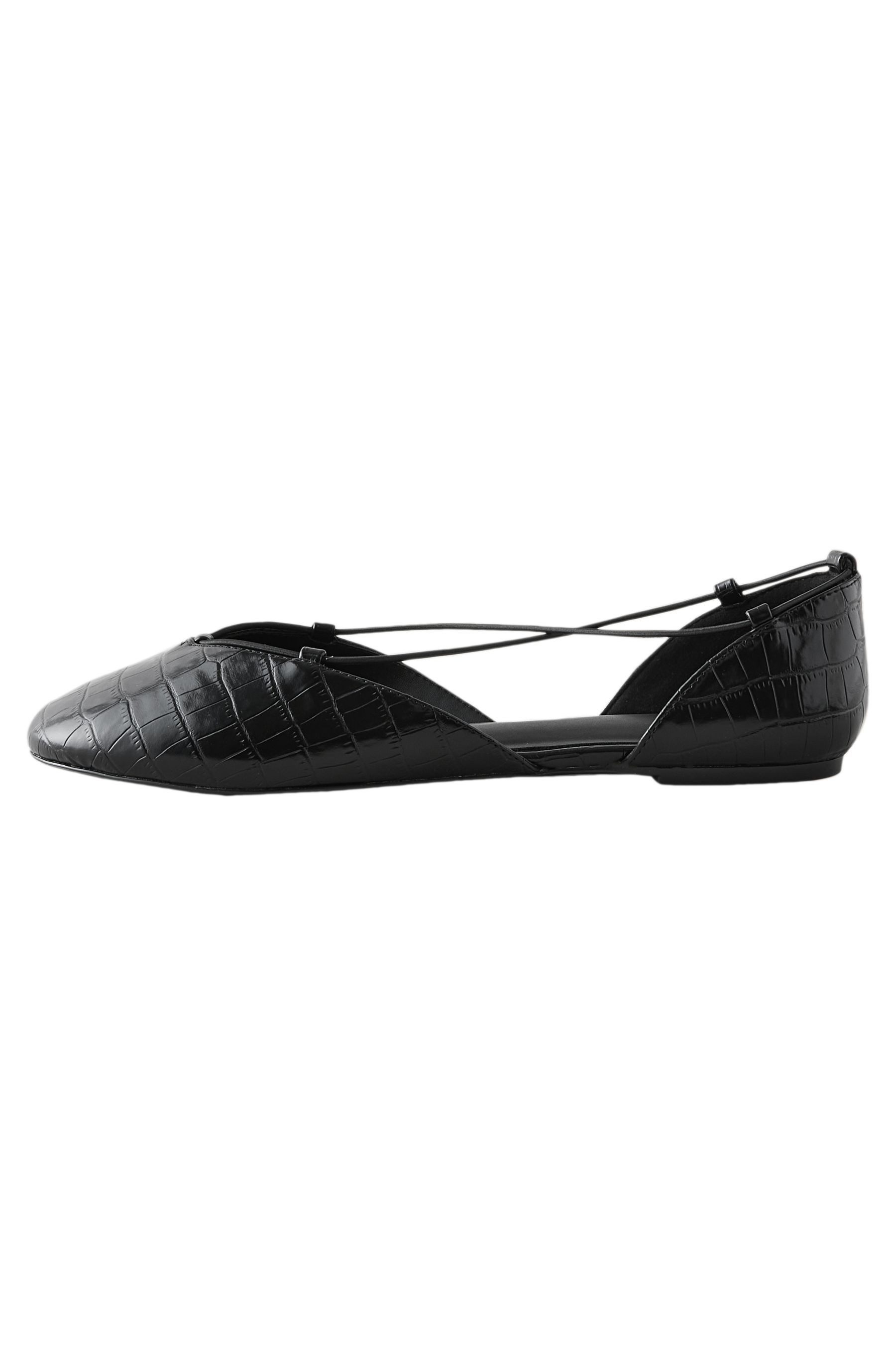 Next Forever Comfort® flache Ghillie-Schuhe Ballerina