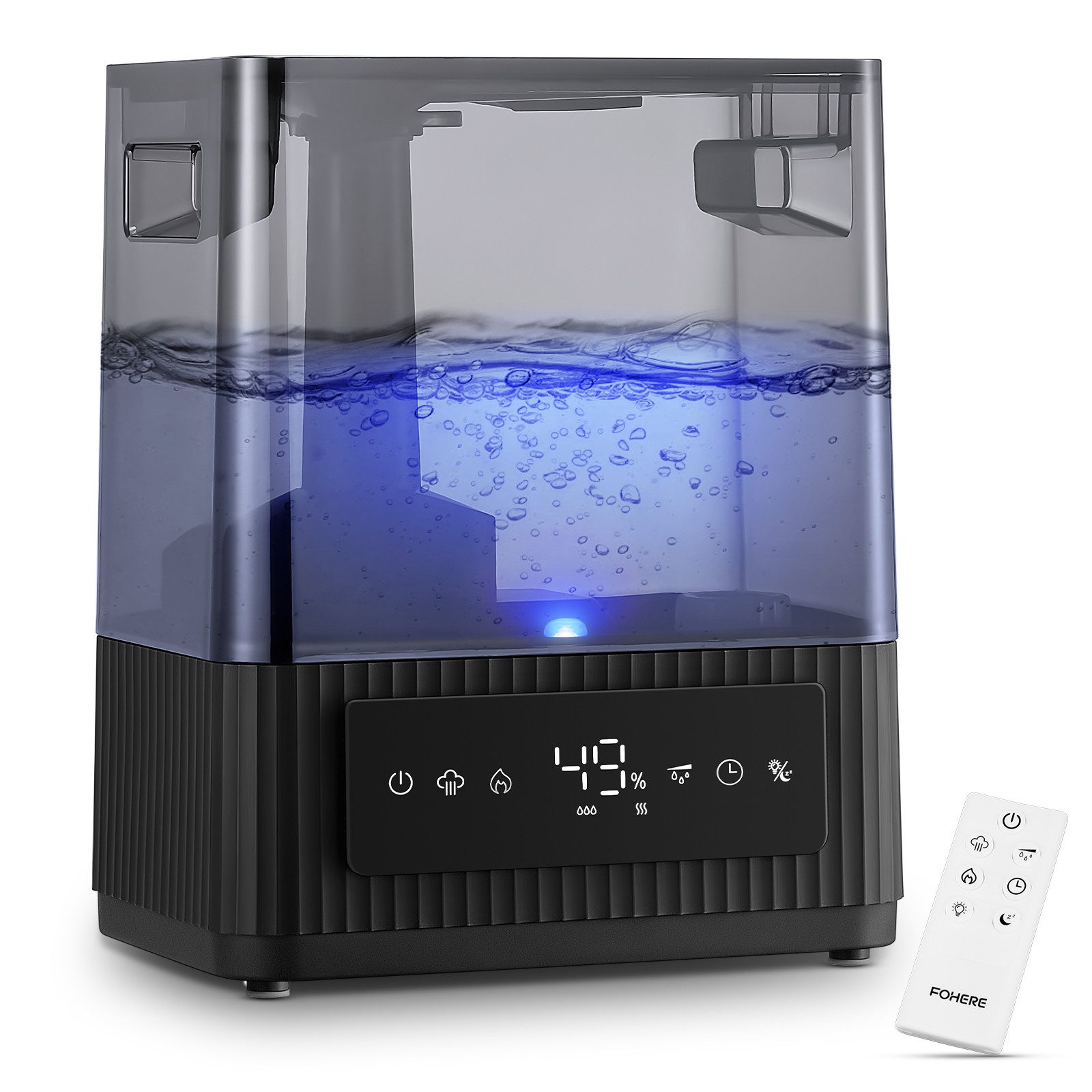 FOHERE Luftbefeuchter 6L Warm- und Kaltnebel Luftbefeuchter für Zuhause, 6 günstig online kaufen