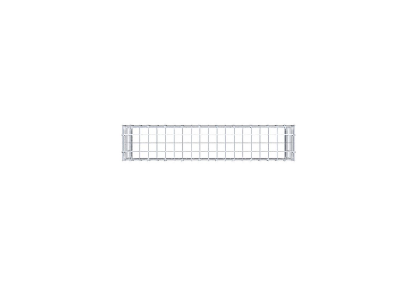 Thumbnail - Gabiona Gabionenzaun Anbaugabione Typ 3 100 cm x 40 cm x 20 cm (L x H x T), Maschenweite 5, (Anbaugabione Typ 3 100 cm x...