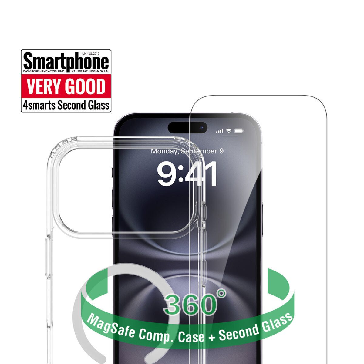 4smarts Abdeckhaube 4smarts 360° Premium Protection Set für iPhone 17