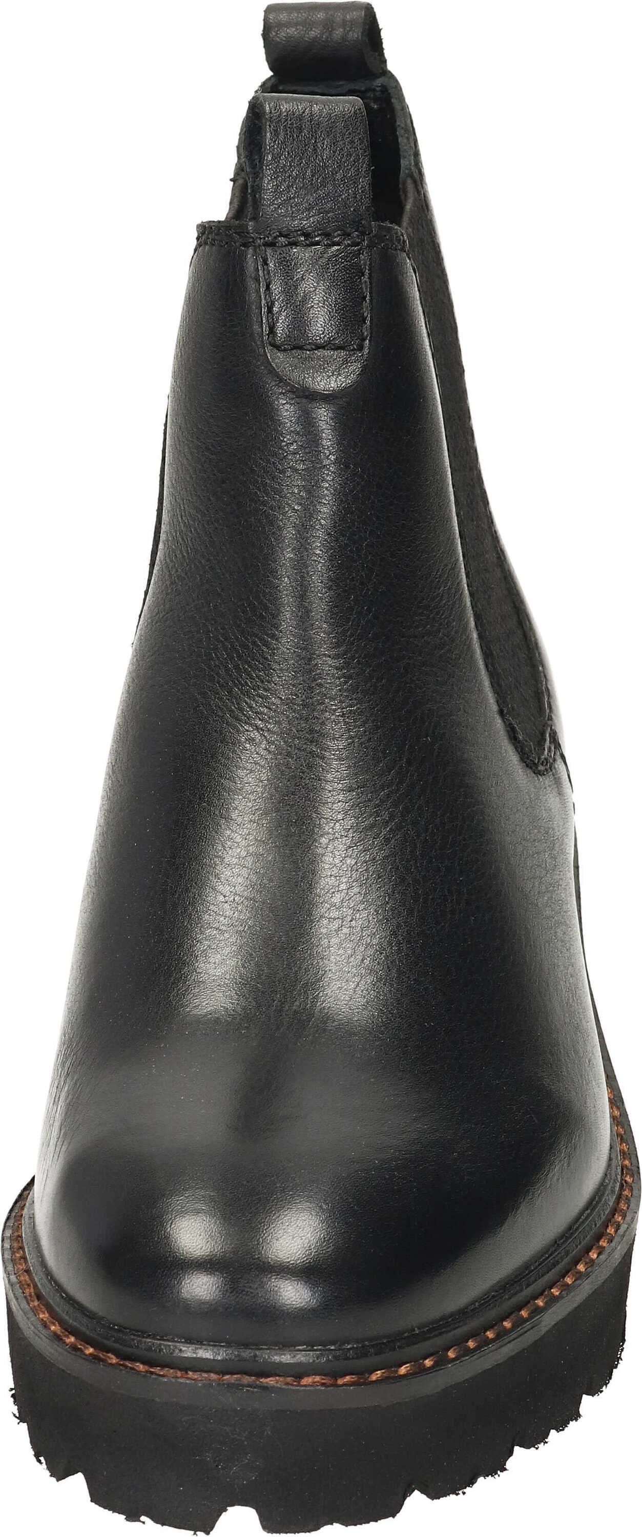schwarz Ara echtem Stiefeletten Stiefelette aus Leder