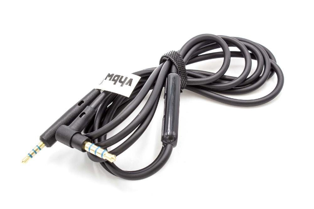 vhbw passend für Bose QuietComfort 35 II Kopfhörer Audio-Kabel, Inkl. Lautstärkeregler