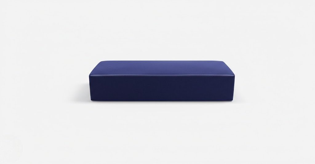 Xlmoebel Stehtisch Blauer Couchtisch im minimalistischen Design mit wasserabweisende, Made in Europa