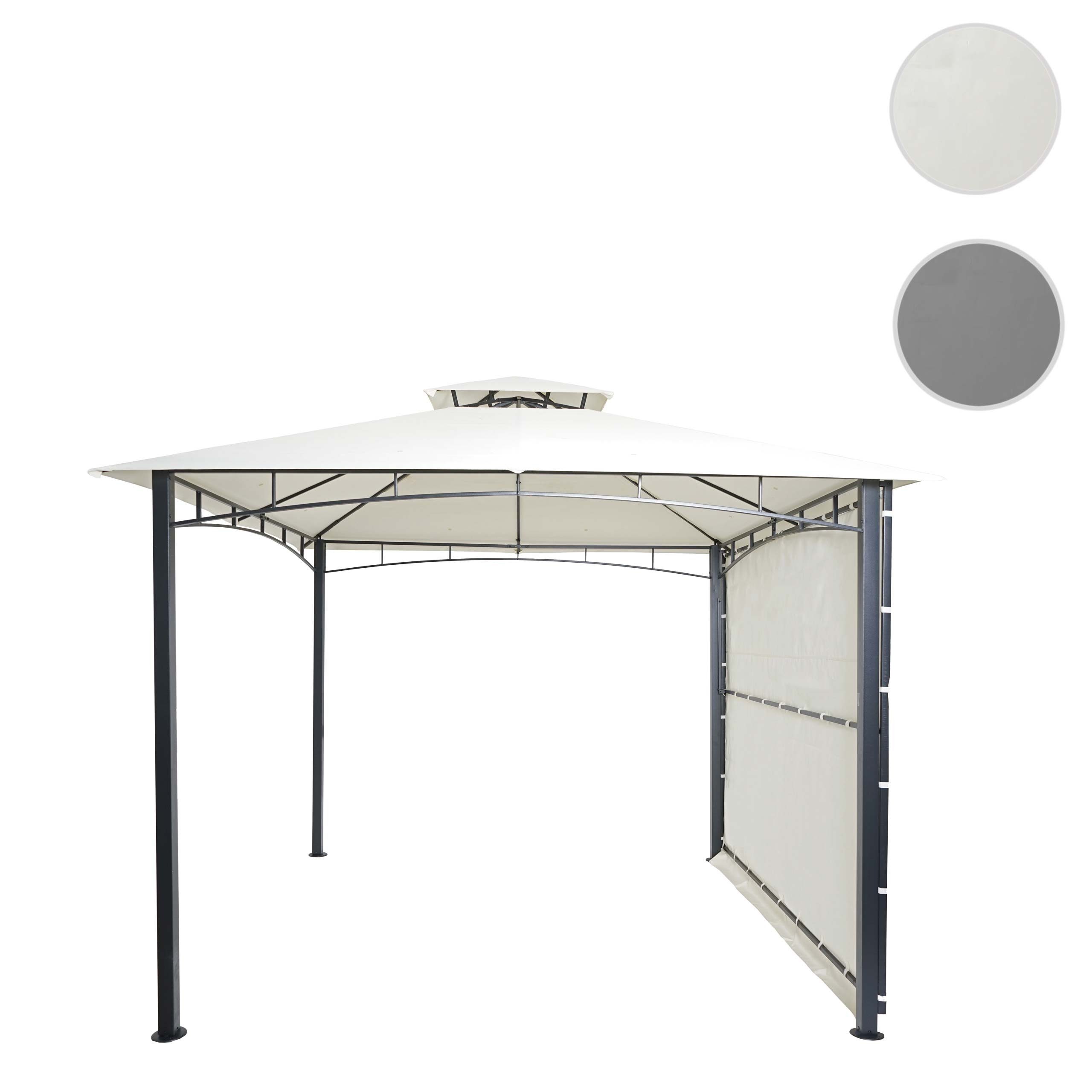 MCW Pergola MCW-F94, Bewegliche Seitenwand, Mit Wasserablaufösen