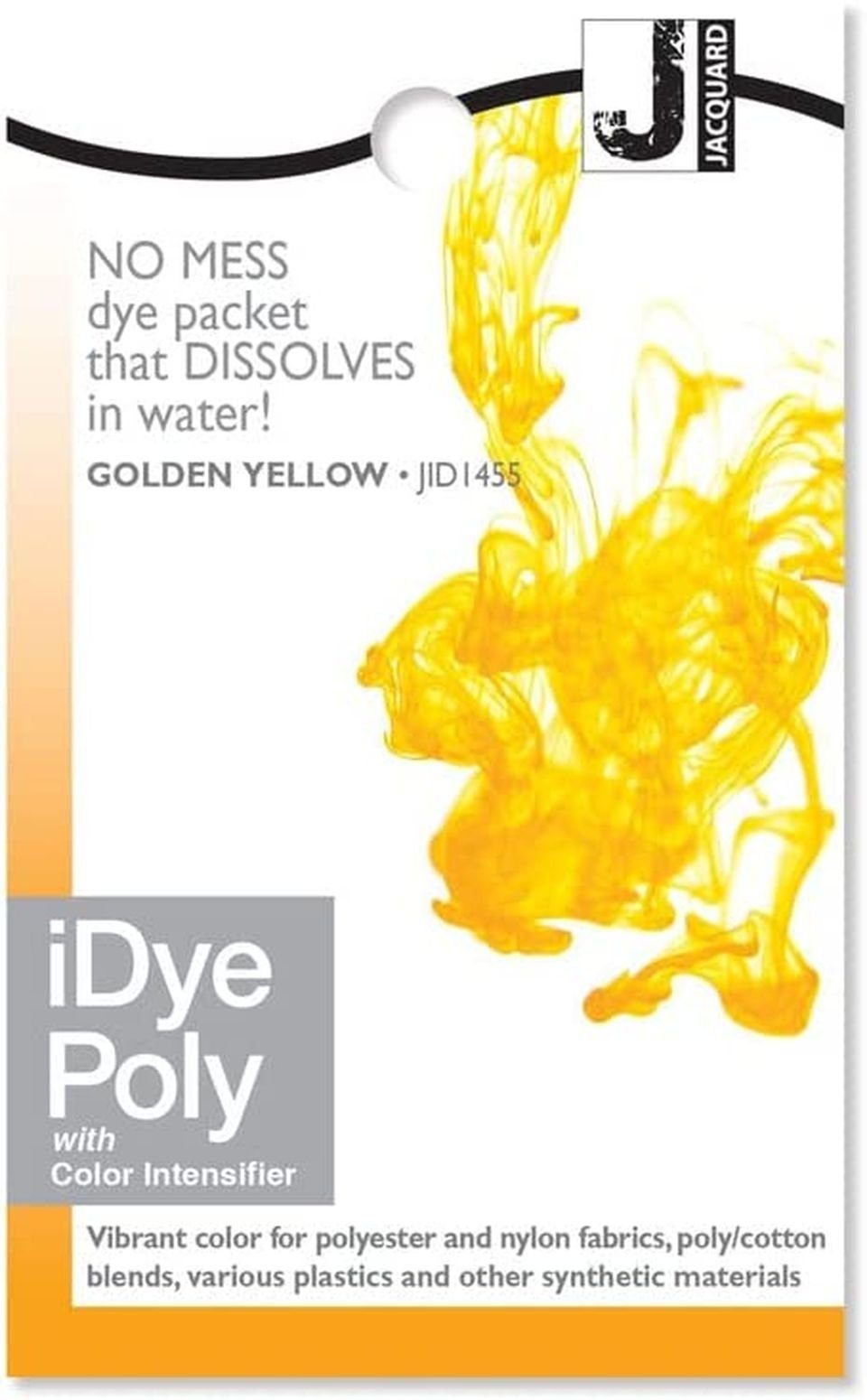 Jacquard Textilfarbe iDye Poly, Färbemittel für synthetische Gewebe, 14g Päckchen inkl. Farbverstärker