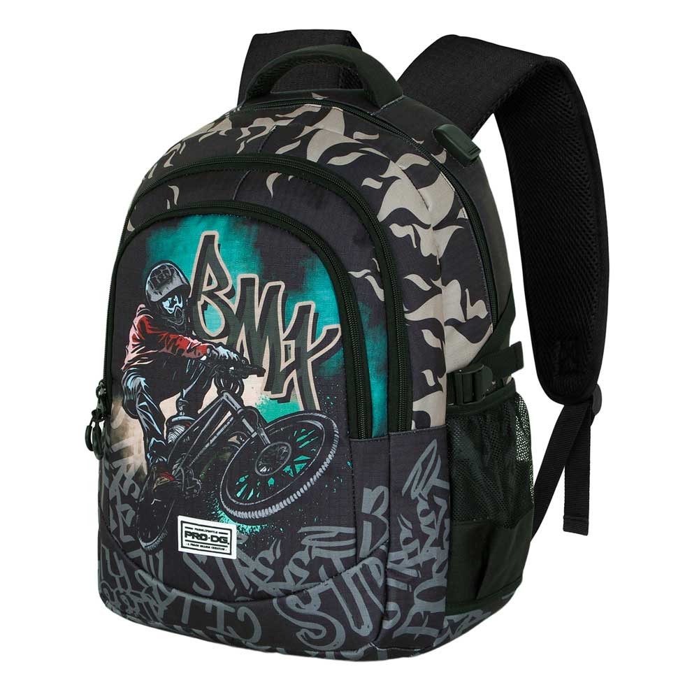 PRO DG Laptoprucksack Rise großer Rucksack Tagesrucksack Alltagsrucksack Schulrucksack, USB-Anschluss für elektronische Geräte
