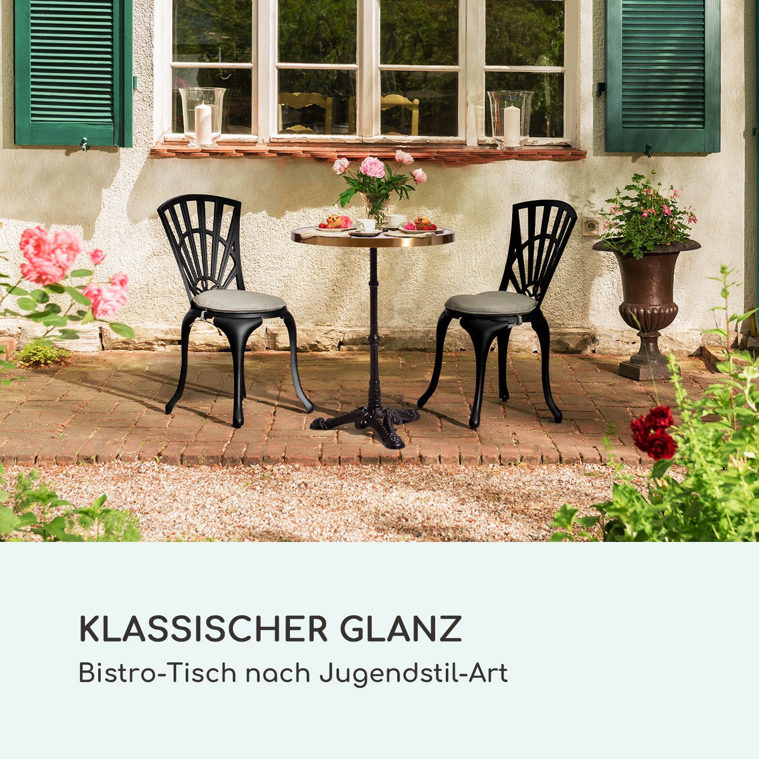 blumfeldt Beistelltisch Patras Lux Bistro-Tisch (Packung), günstig online kaufen