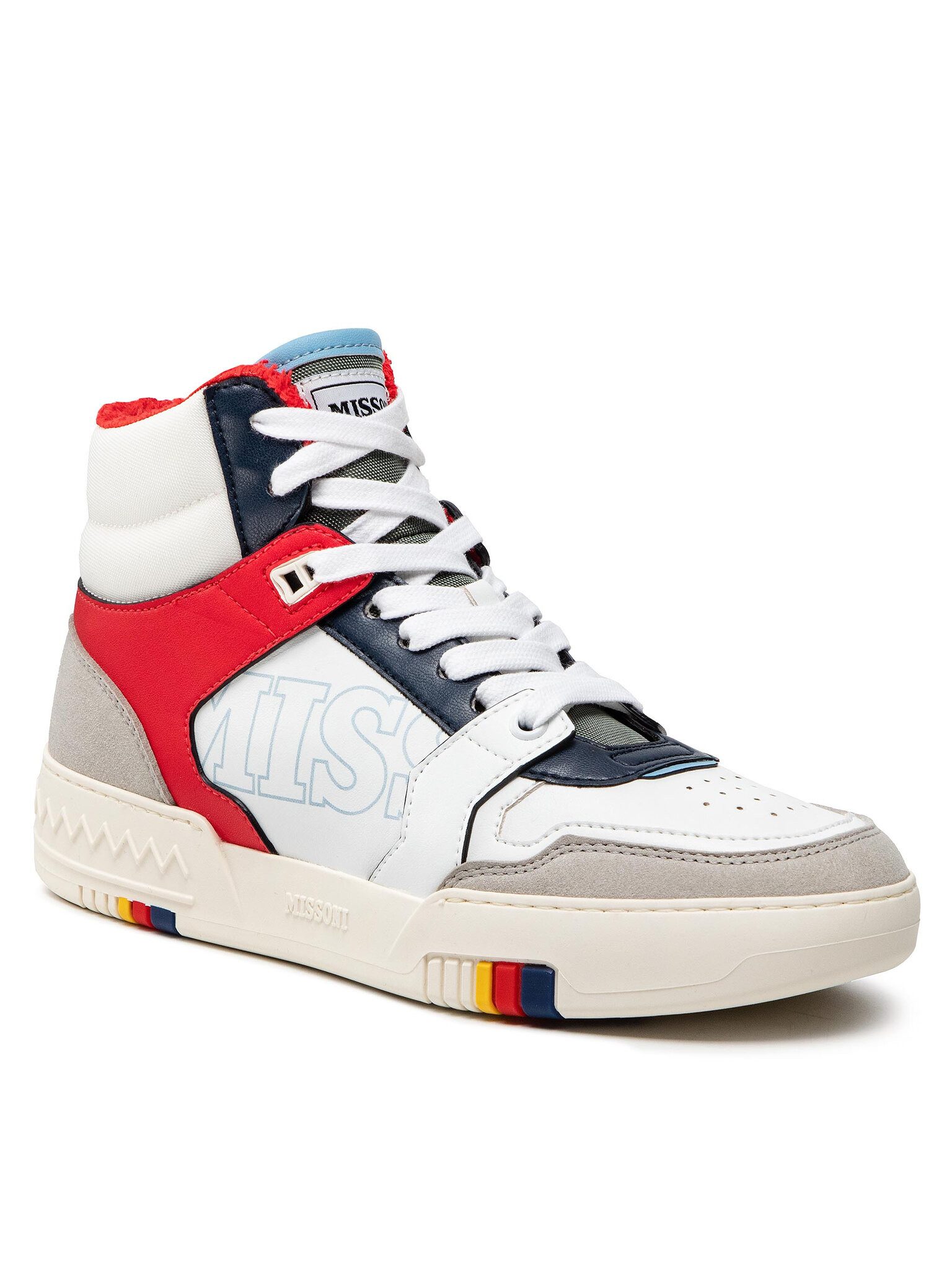 Sneakers Basket 90' Mid Fruit Base SHMISBAM White/Red 205 Sneaker