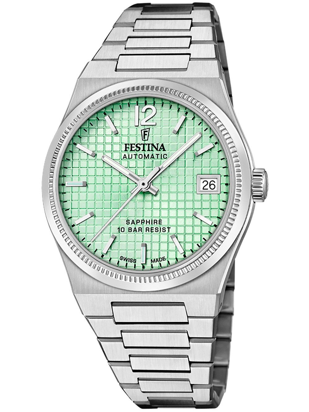 Automatikuhr Festina F20029/3 Damenuhr Swiss Made Rivé Automatik 35mm 10ATM Festina F20029/3 Damenuhr Swiss Made Rivé Automatik 35mm 10ATM