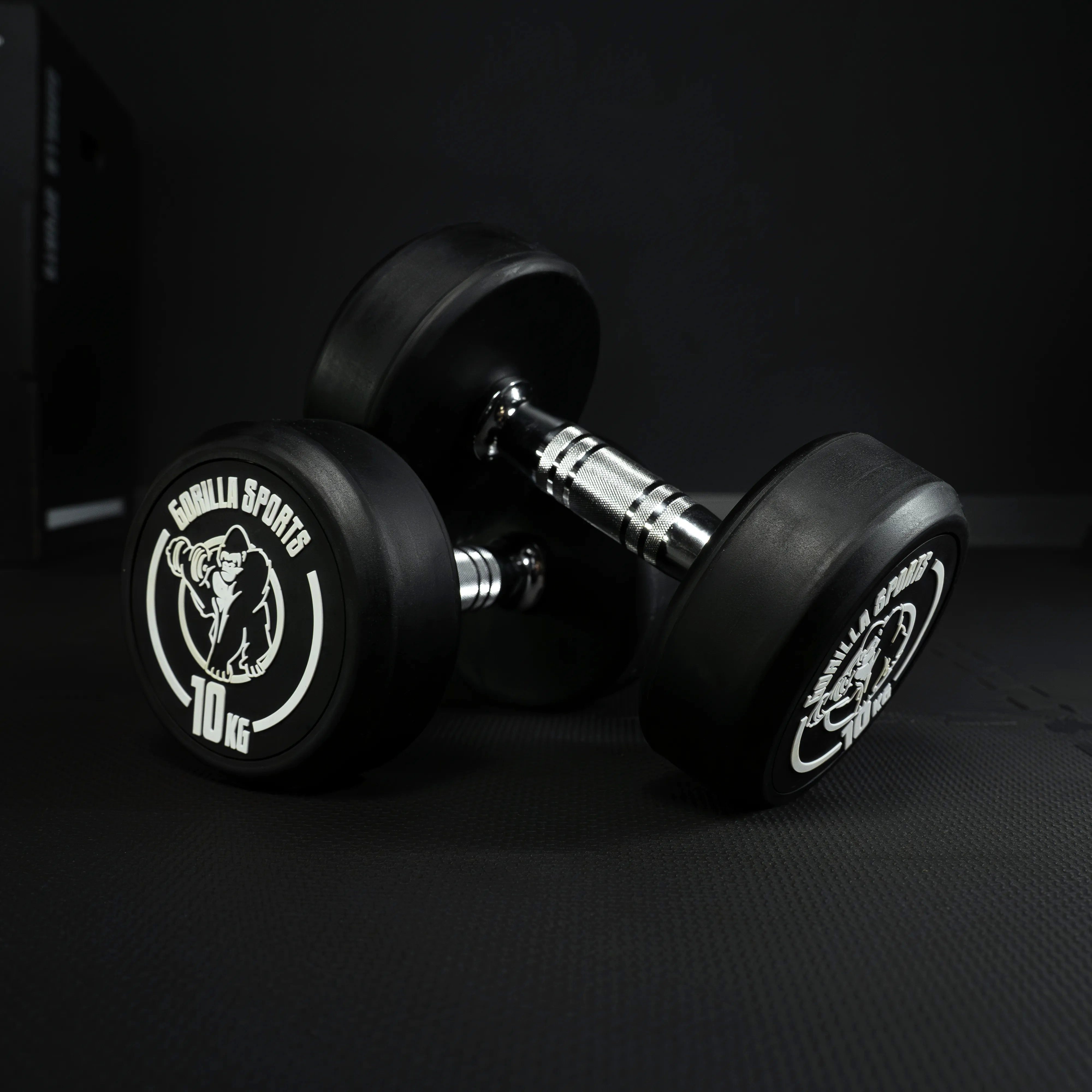 GORILLA SPORTS Kompakthantel Kurzhantel Gummi 2,5 - 40 kg