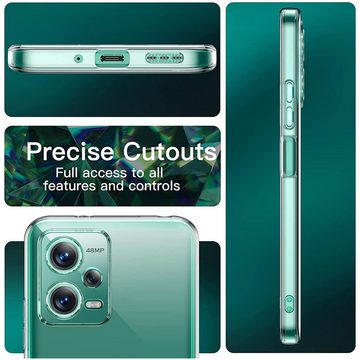 CoolGadget Handyhülle Transparent Ultra Slim Case für Xiaomi Poco X5 5G, Silikon Hülle Dünne Schutzhülle für Poco X5 5G Hülle