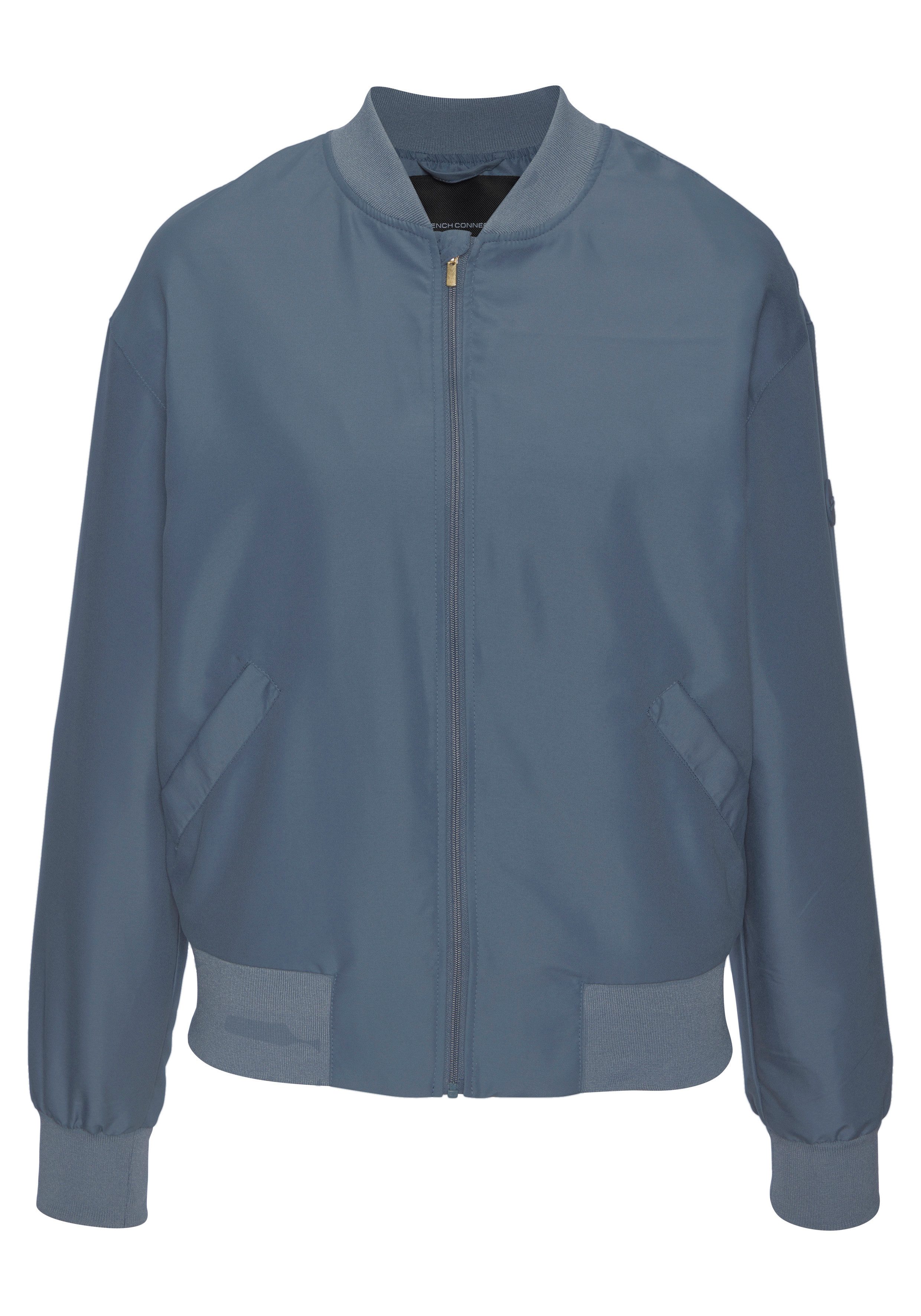 French Connection Blouson mit College-Kragen. Reduzierter Preis € 69,99. Unverbindliche Preisempfehlung € 99,99