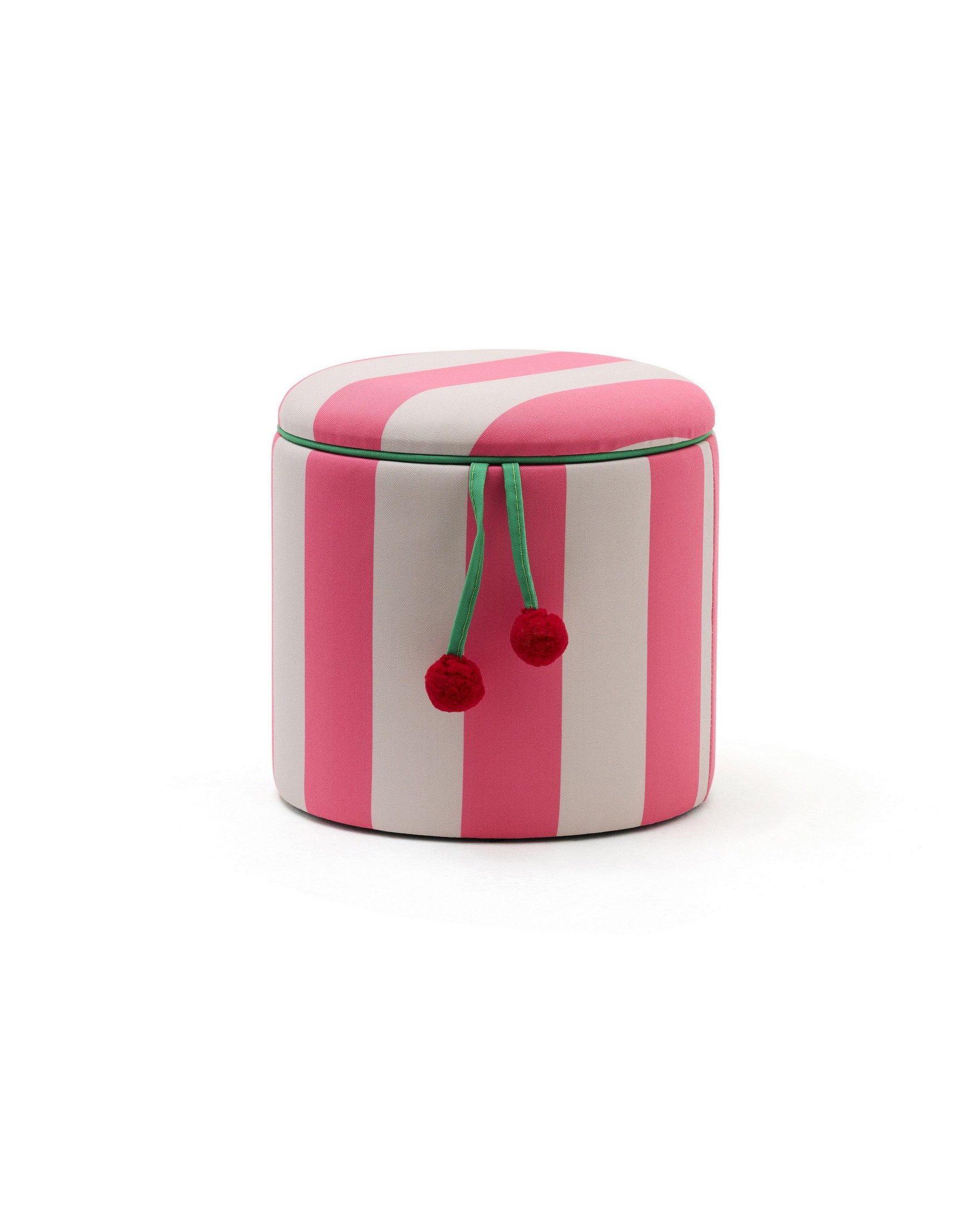 Kids Concept Sitzwürfel Kids Concept - Sitzhocker mit Stauraum rosa - 30,5x40x40 cm (1 St)