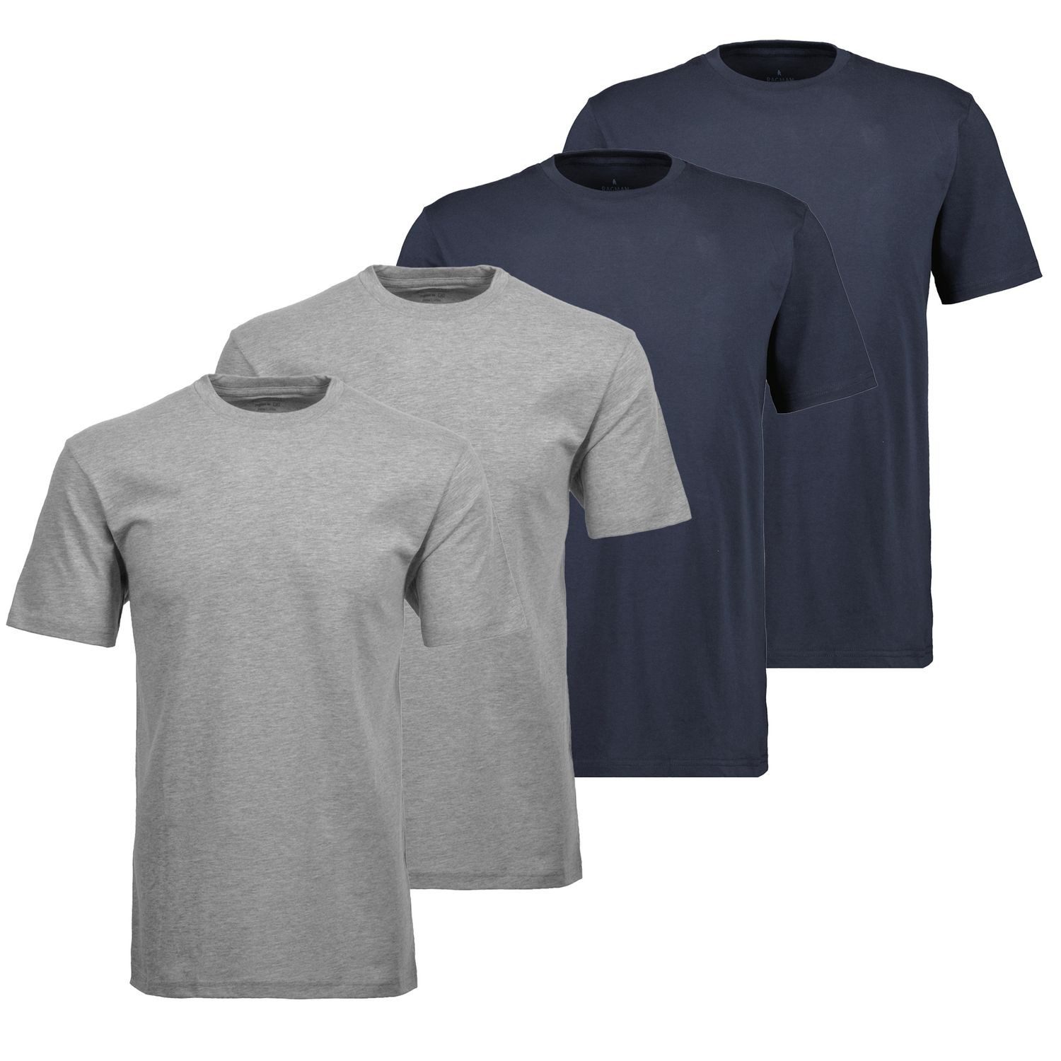 RAGMAN T-Shirt Basic (Sparpack) T-Shirts aus hochwertiger Baumwolle günstig online kaufen