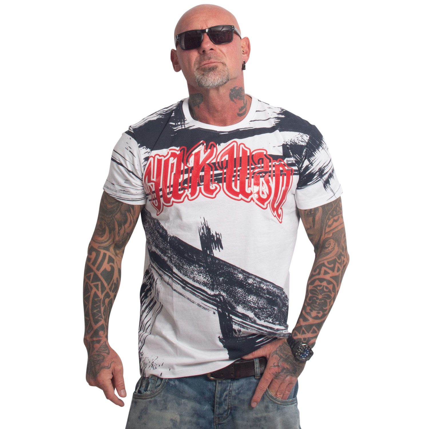 YAKUZA T-Shirt Care Allover günstig online kaufen