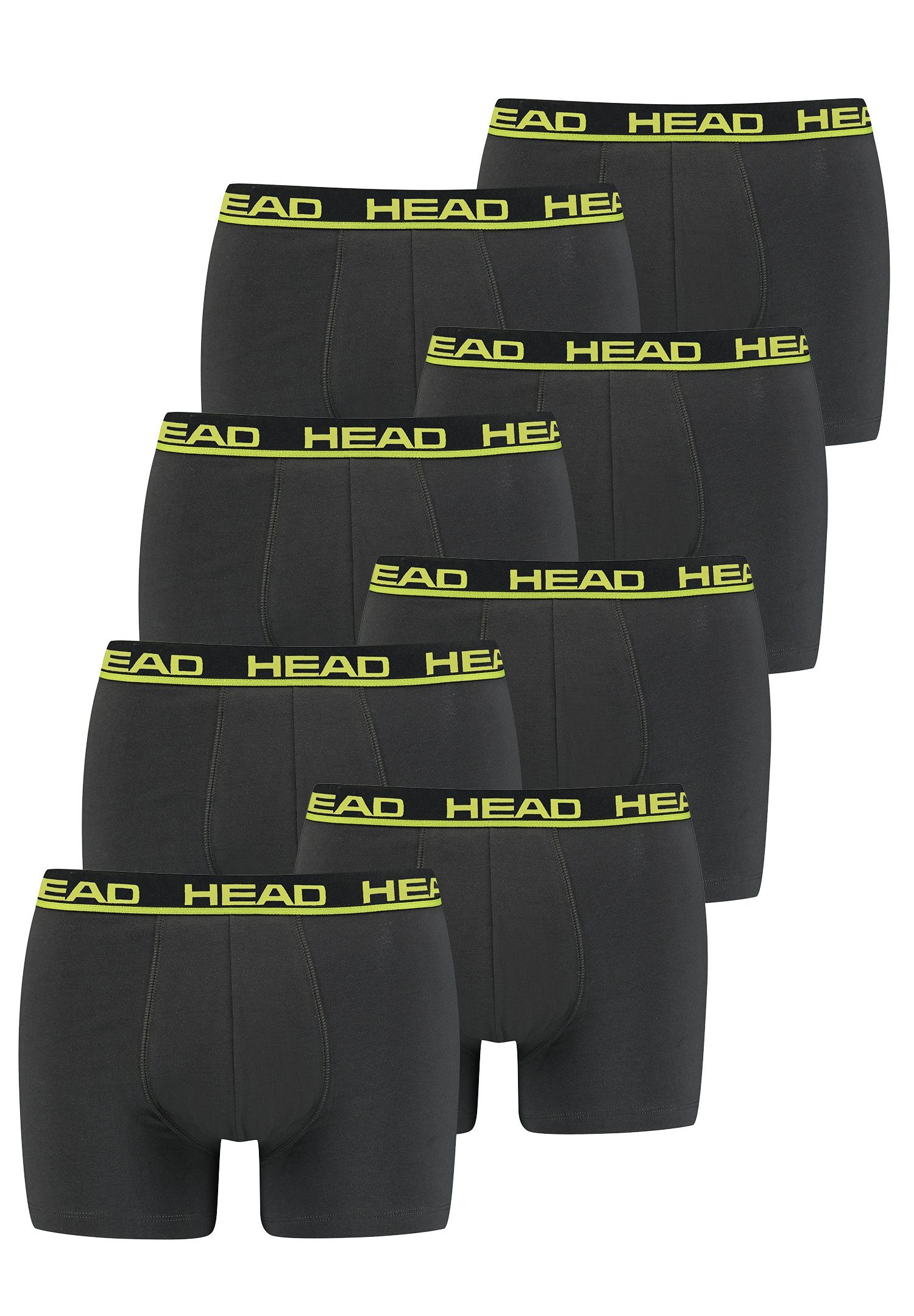 8er-Pack) Boxershorts 009 (Spar-Set, - Boxer Head / Basic Lime 8-St., Head Phantom 8P